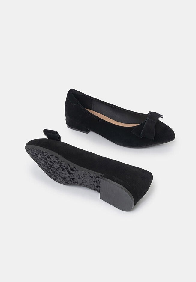 Chloe Classic Ballet Flats, Black / Black, alternate image number null