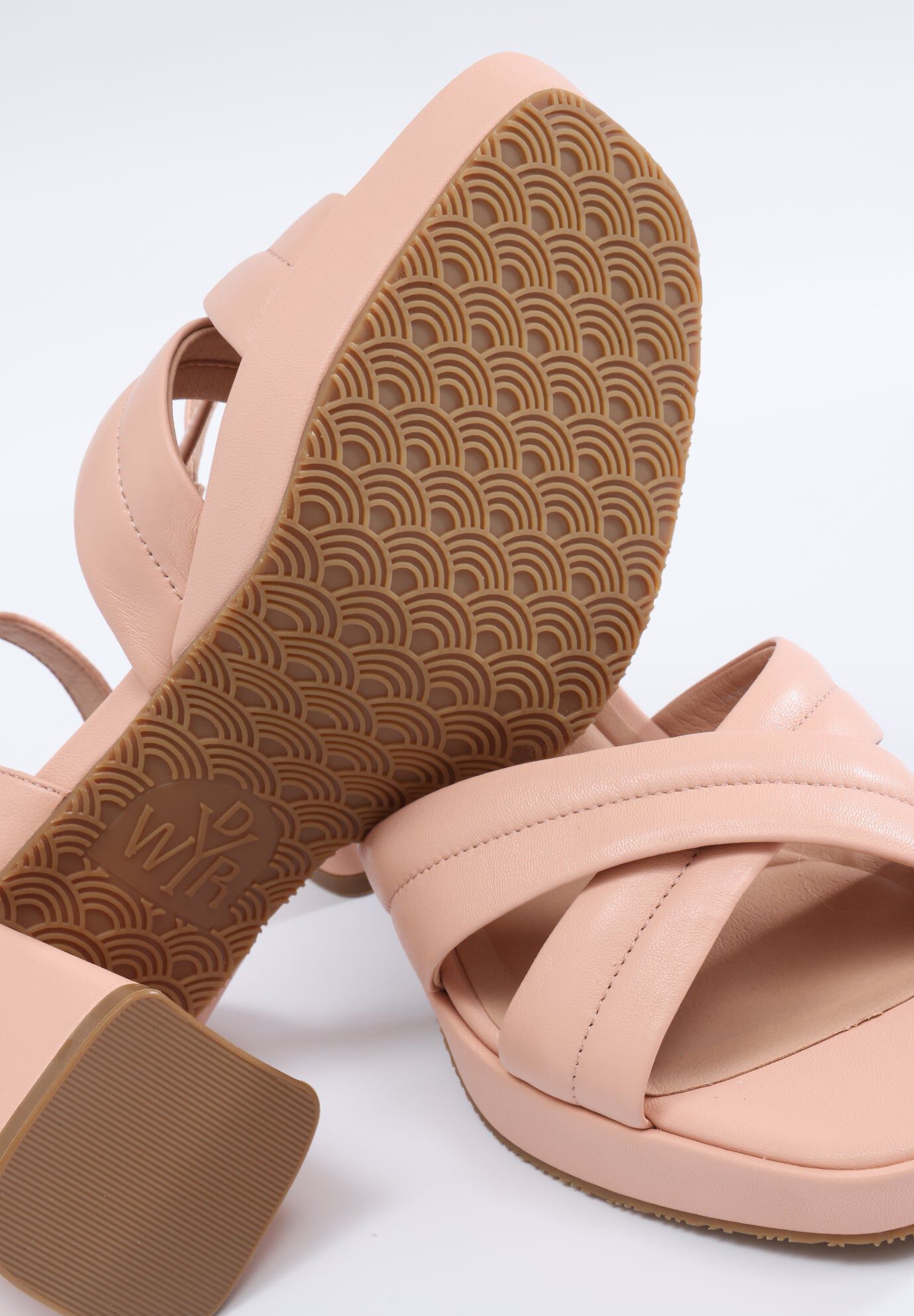 Donna Platform Sandals, Pink / Pink, alternate image number 1