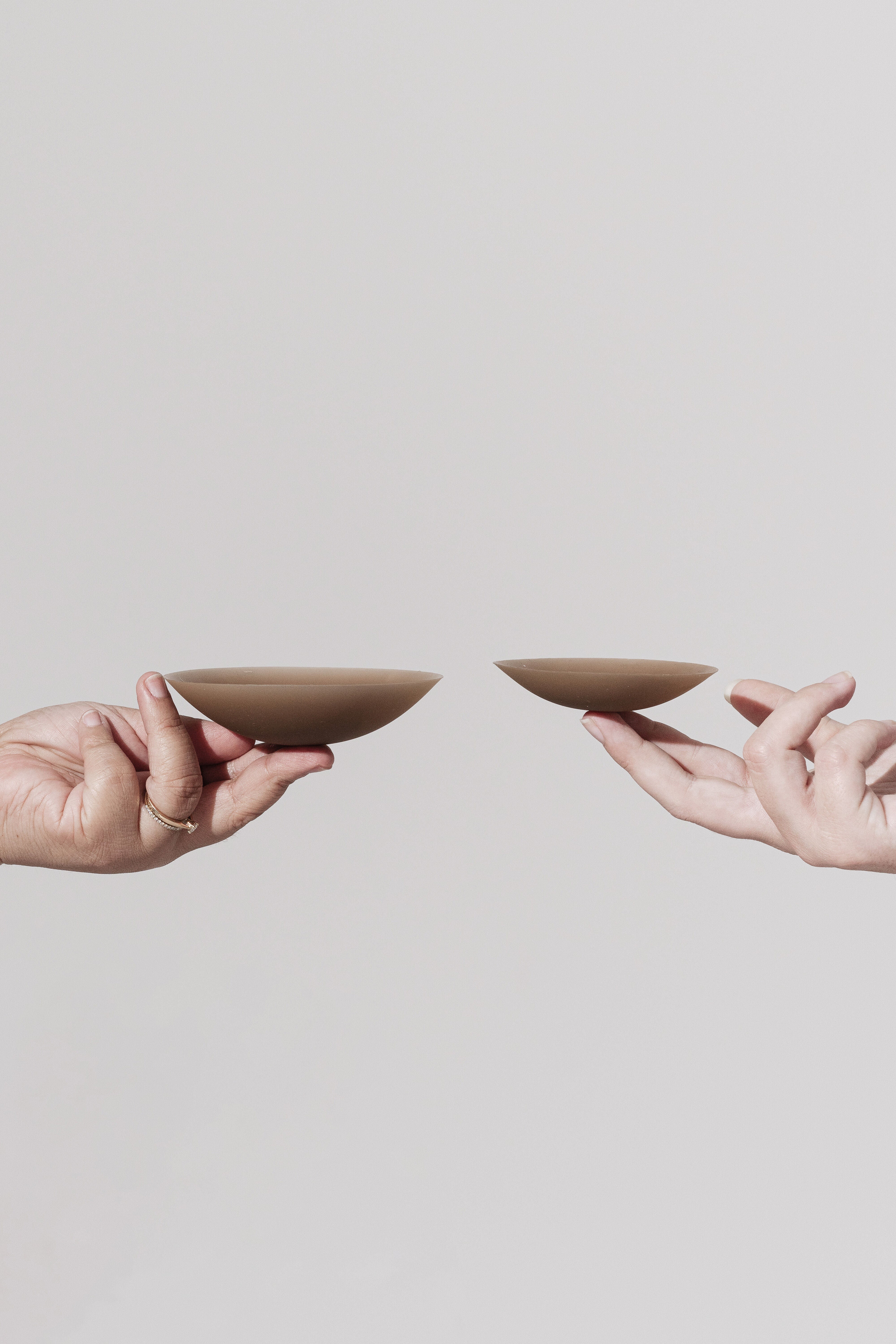 No-Show Adhesive & Reusable Nipple Covers, No 9 Espresso / Brown, alternate image number 2