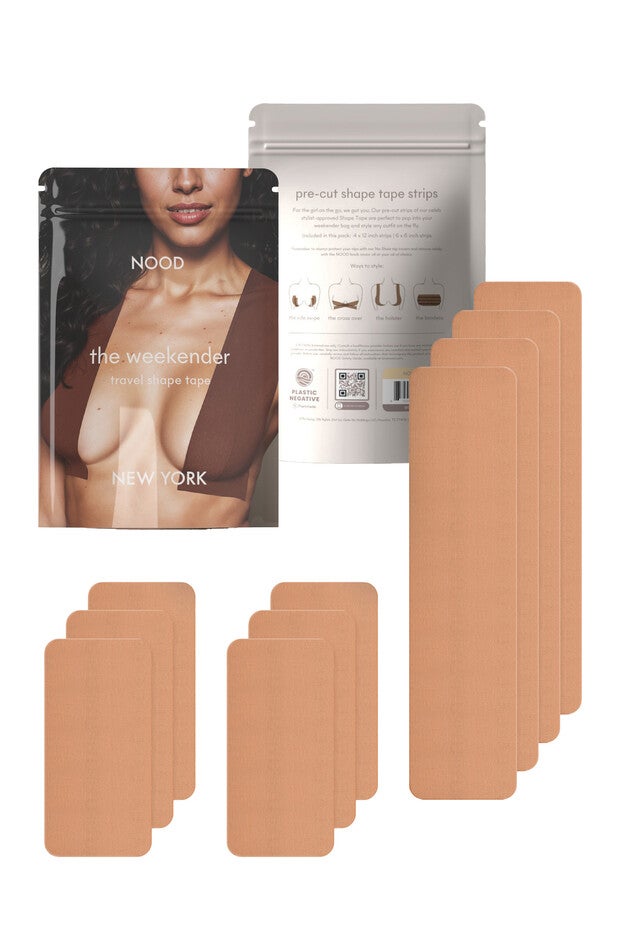 The Weekender Pre-Cut Shape Tape Breast Tape, No 5 Soft Tan / Tan, hi-res image number 0