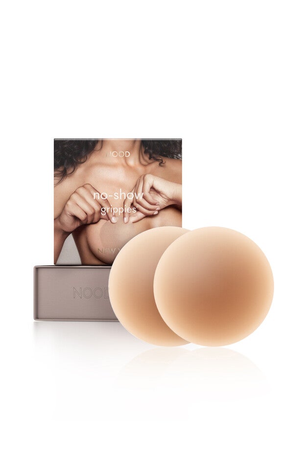 Non-Adhesive No-Show Reusable Nipple Covers, No 5 Soft Tan / Tan, hi-res image number 0