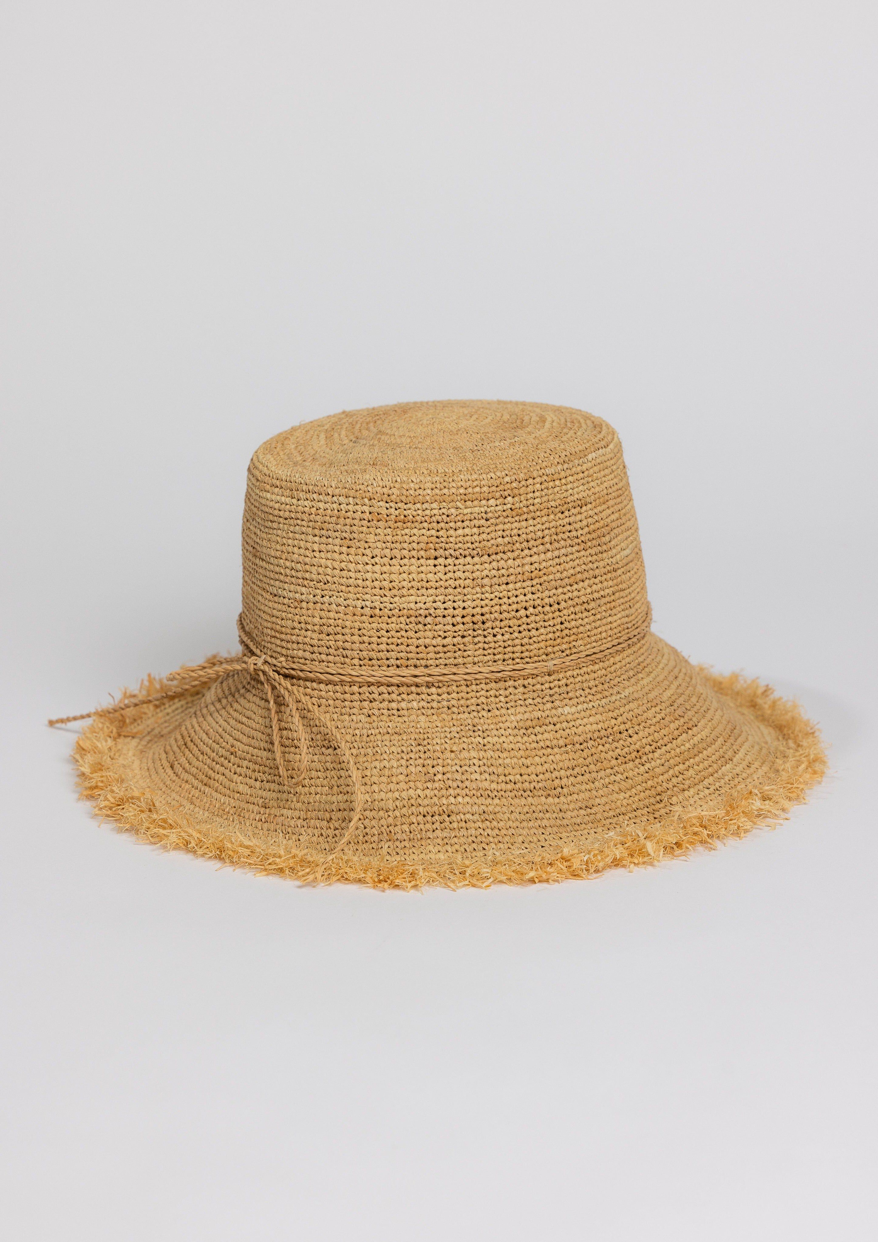 Packable Raffia Bucket Hat, Natural / Beige, hi-res image number 0