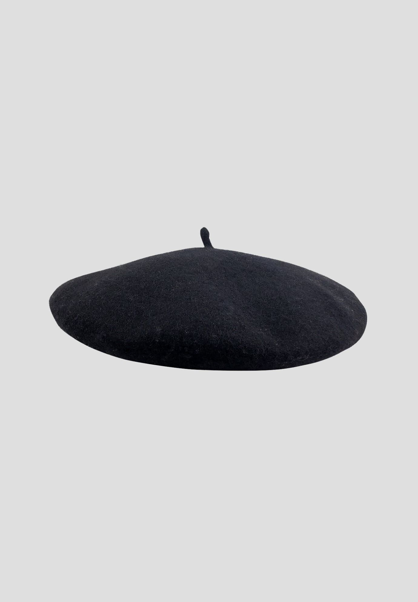 Classic Beret, Black / Black, hi-res image number 0