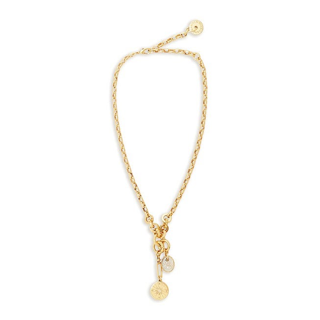 Voyager Necklace, White Gold / White, hi-res image number null