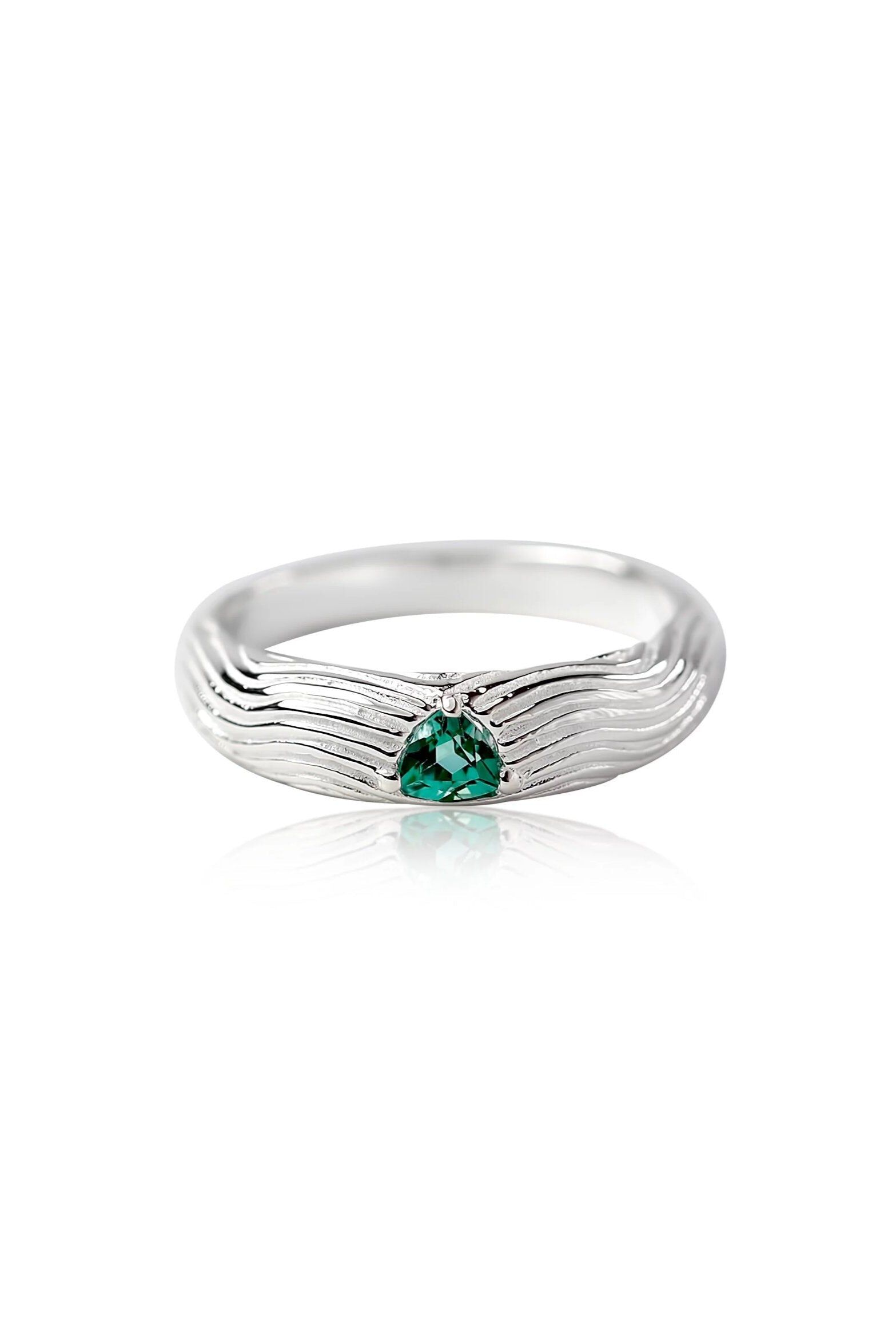 The Oasis Ring | Silver, Silver / Silver, hi-res image number 0
