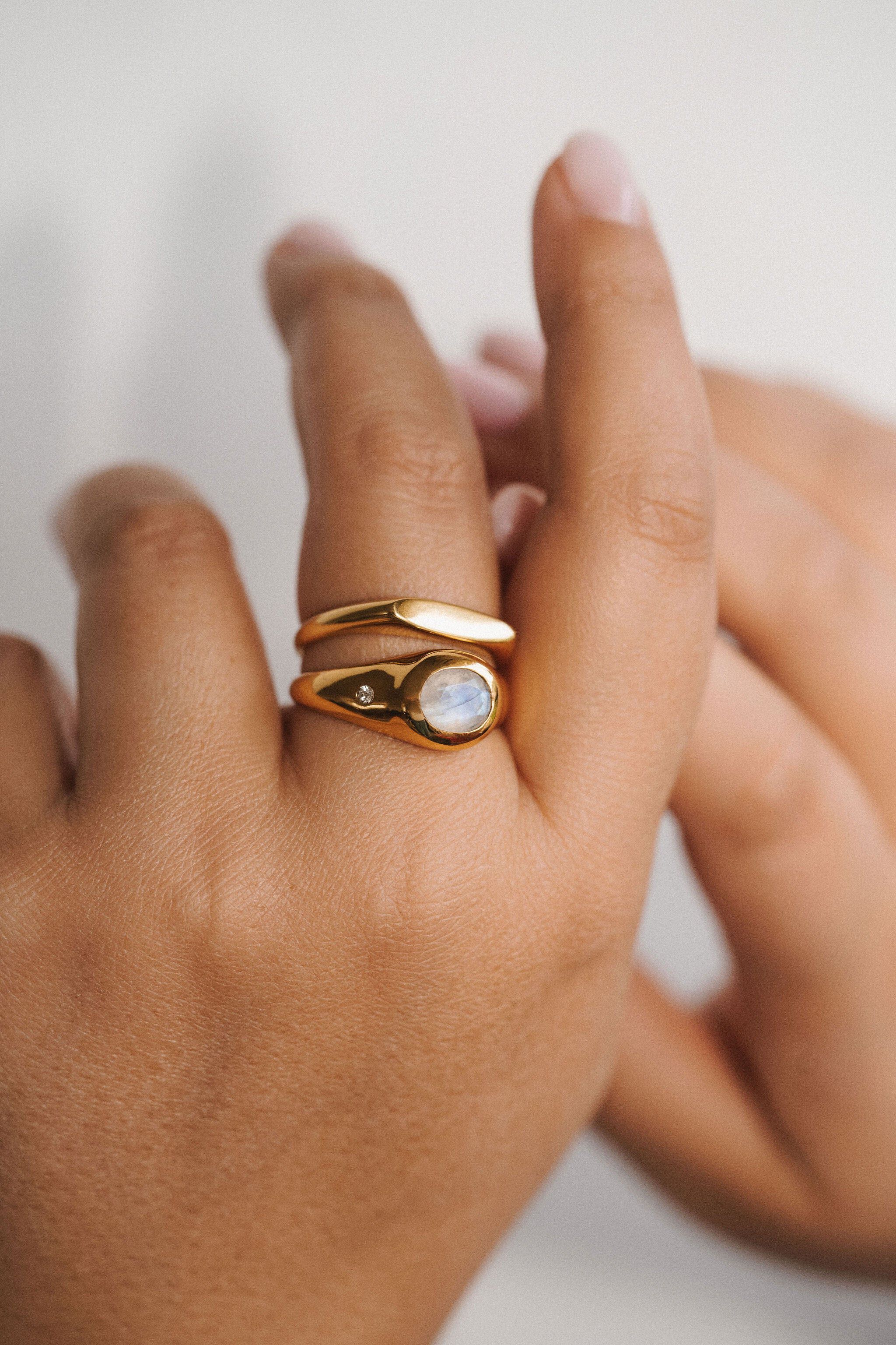 The Essential Ring | Gold, Gold / Gold, alternate image number 4