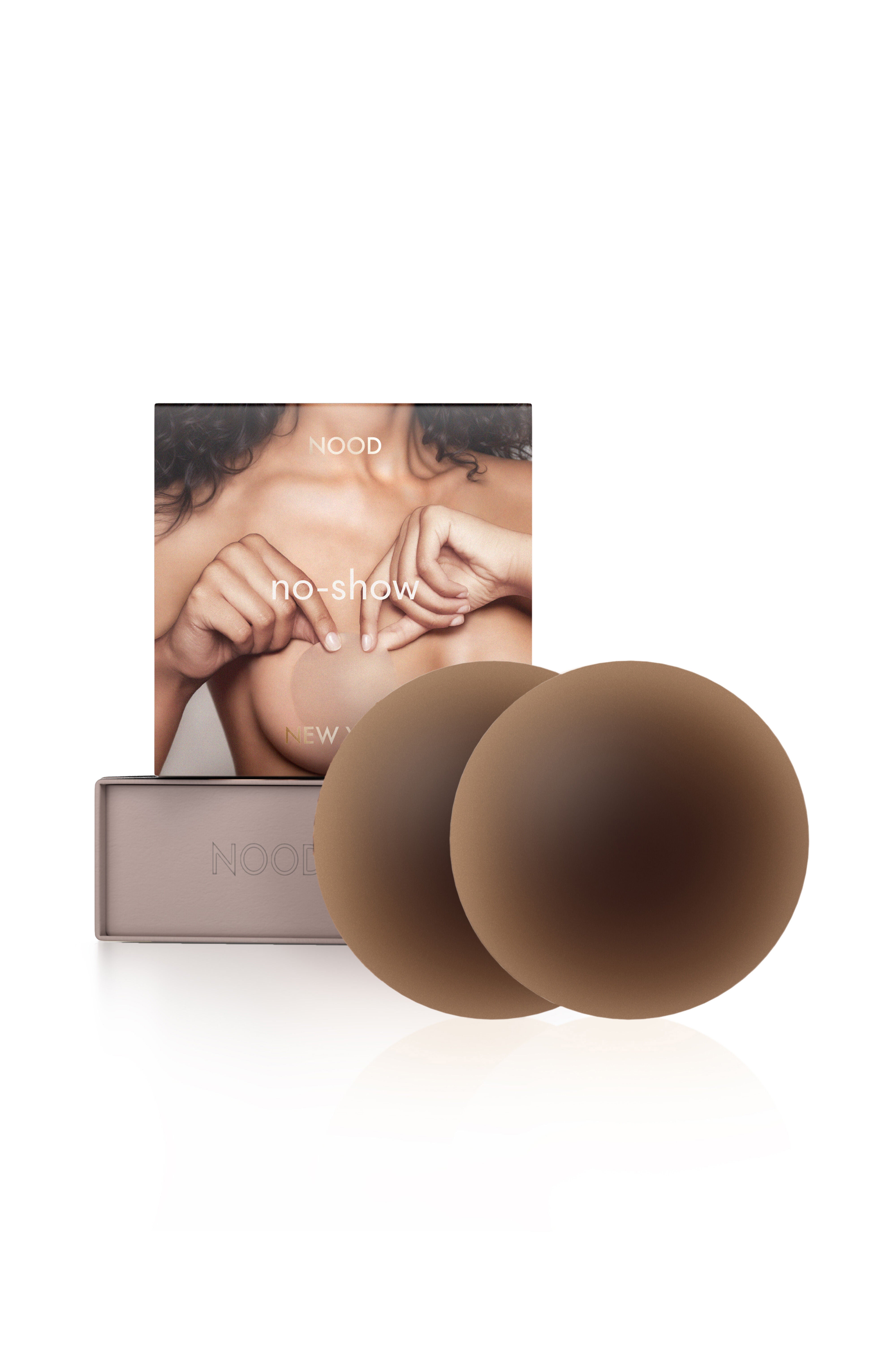 No-Show Adhesive & Reusable Nipple Covers, No 9 Espresso / Brown, hi-res image number 0