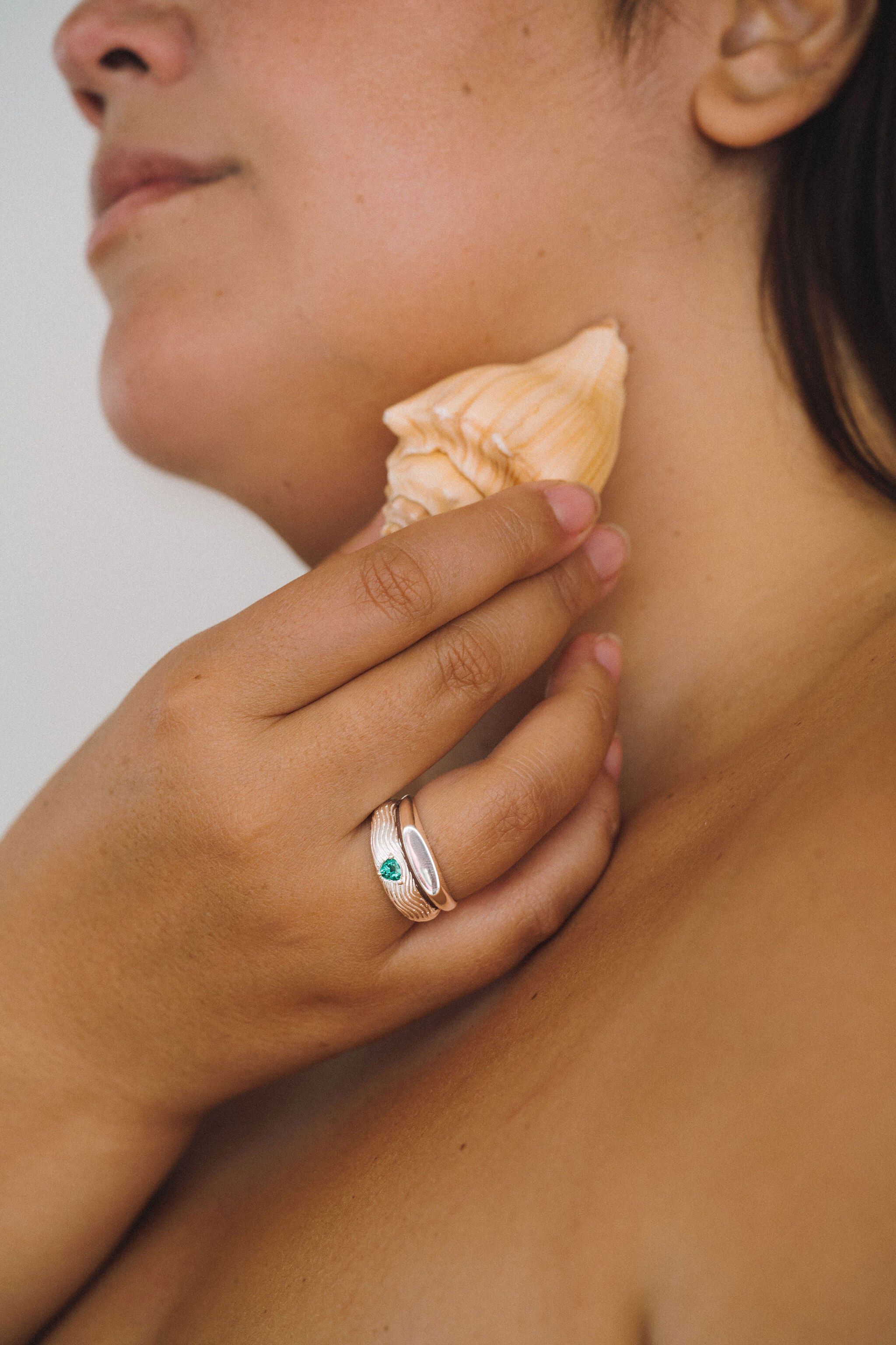 The Essential Ring | Silver, Silver / Silver, alternate image number 3