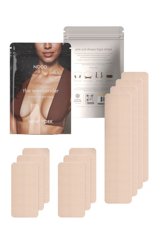 The Weekender Pre-Cut Shape Tape Breast Tape, No 3 Buff / Beige, hi-res image number 0