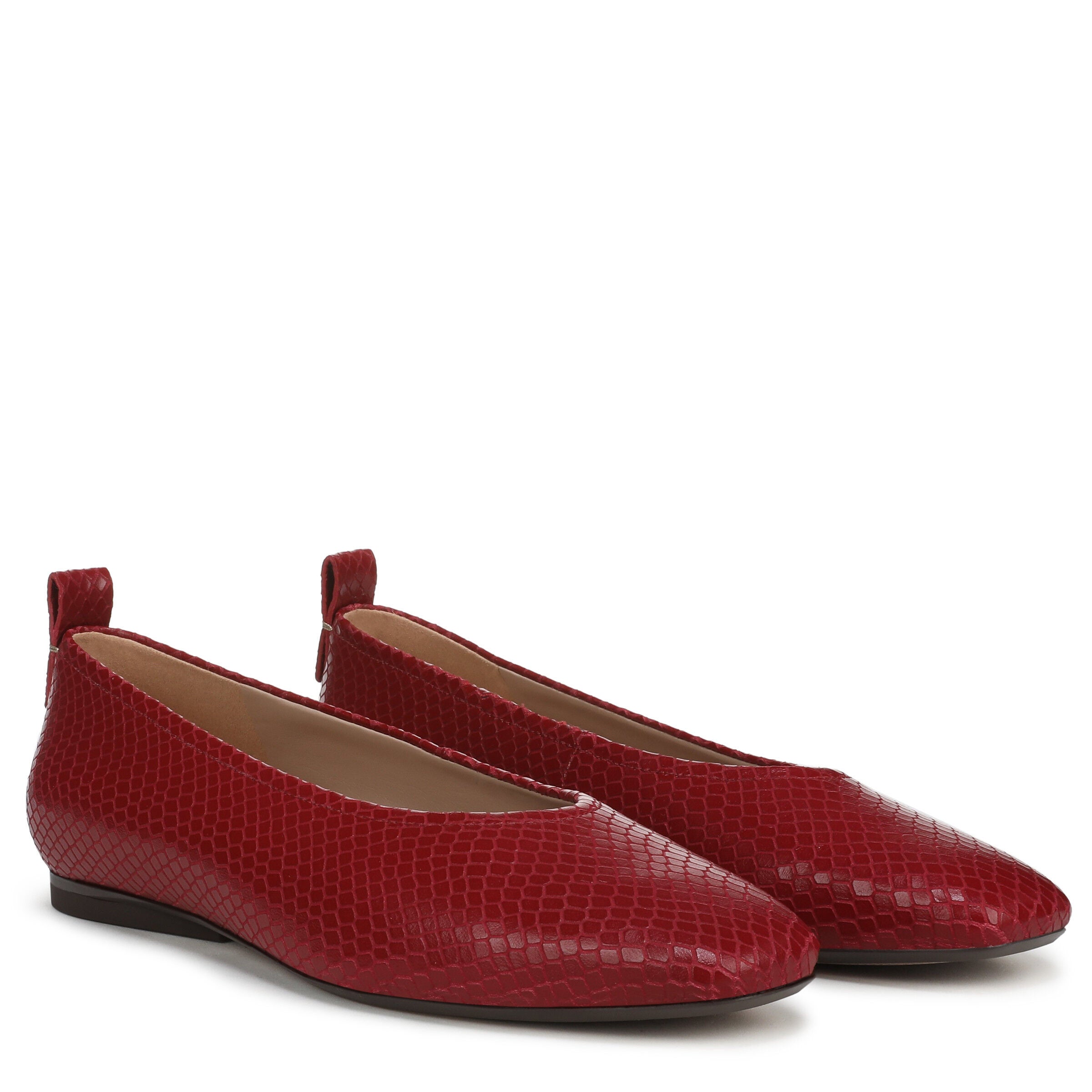 27 EDIT Carla Ballet Flat, HEARTS FLAME RED, alternate image number 2