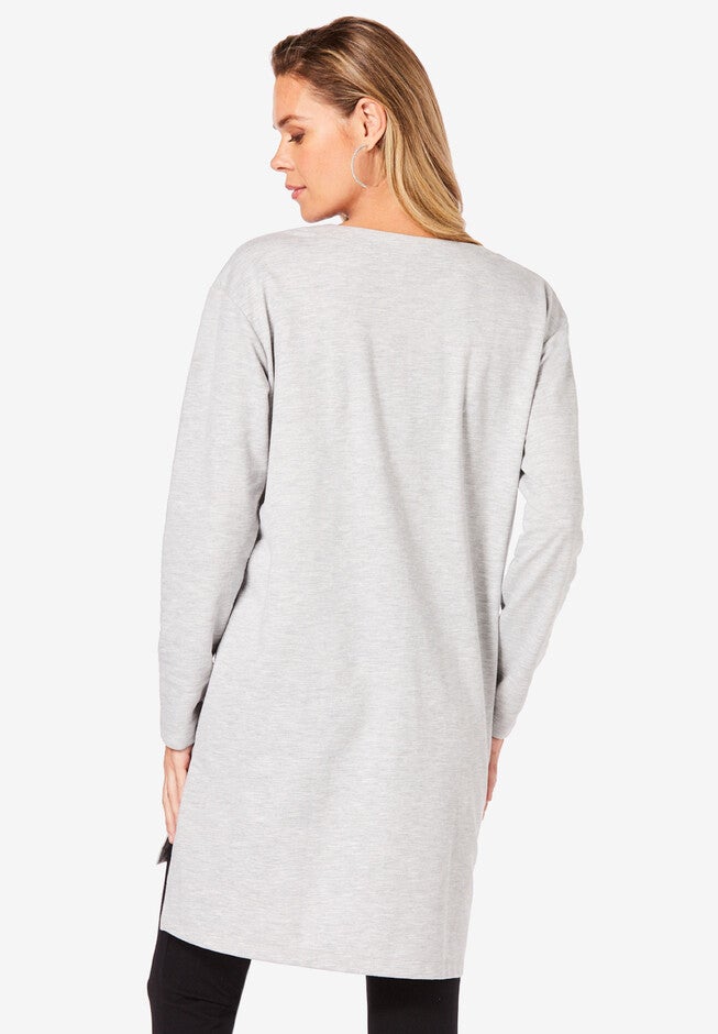 Lace-Up Sweatshirt, , on-hover image number null