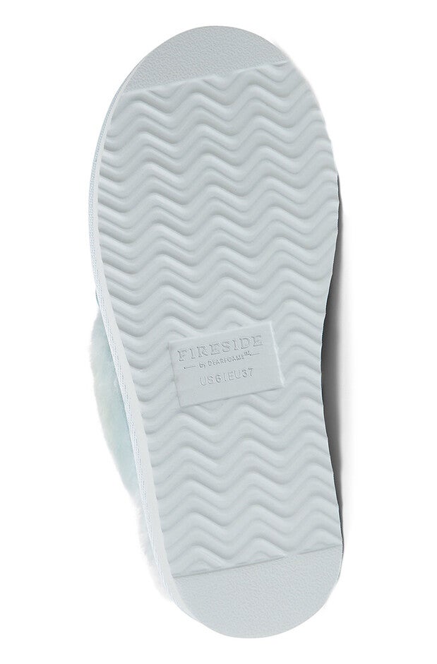 Sydney Genuine Shearling Scuff Slipper, , alternate image number null