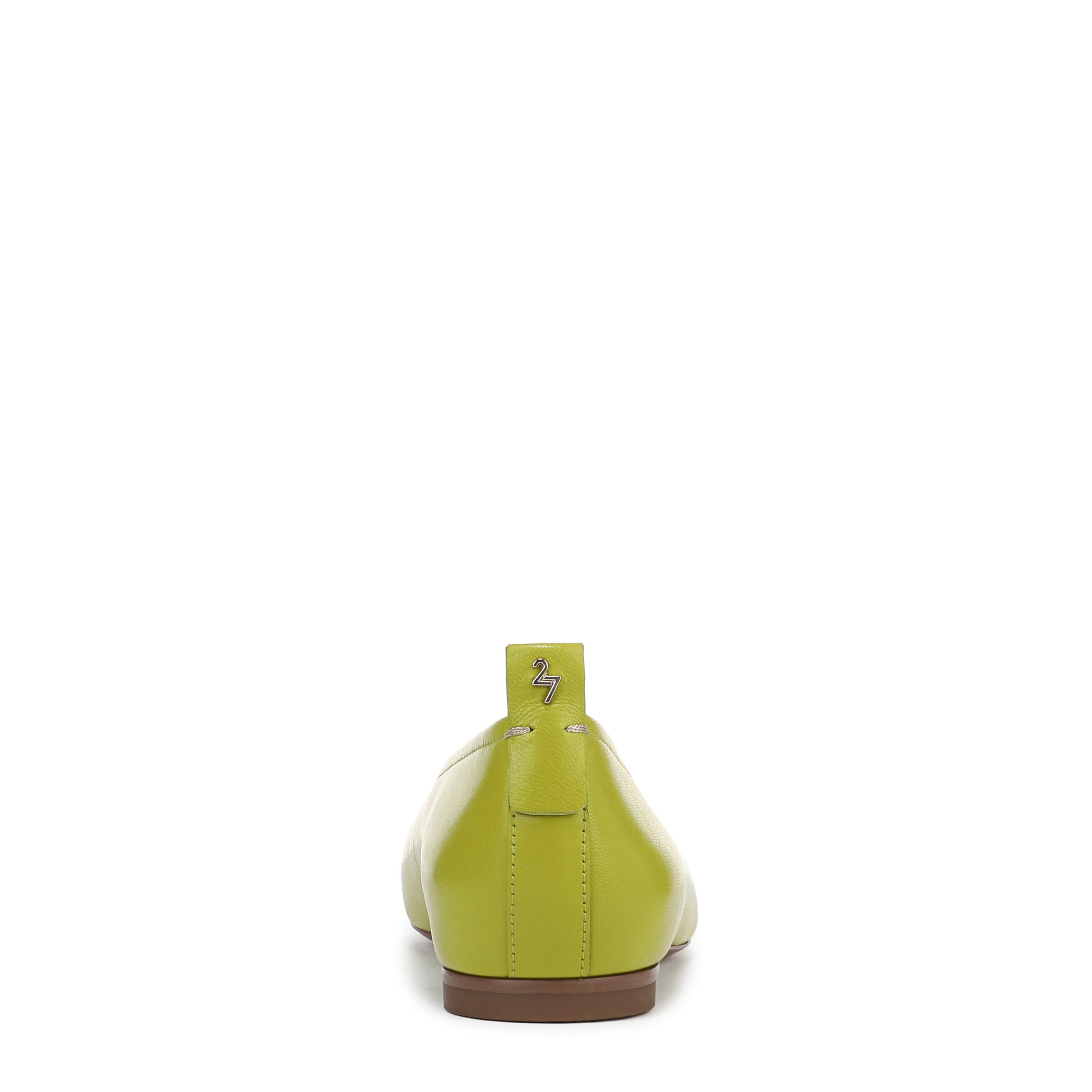 27 EDIT Carla Ballet Flat, CHARTREUSE GREEN, on-hover image number 1