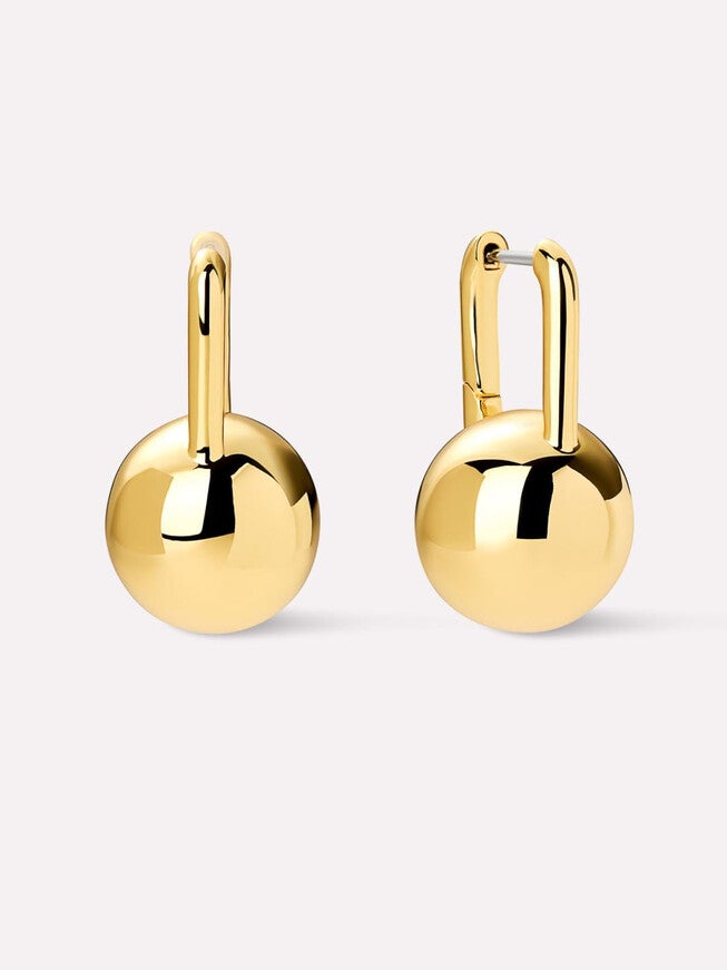 Perry Statement Earrings, GOLD, hi-res image number 0