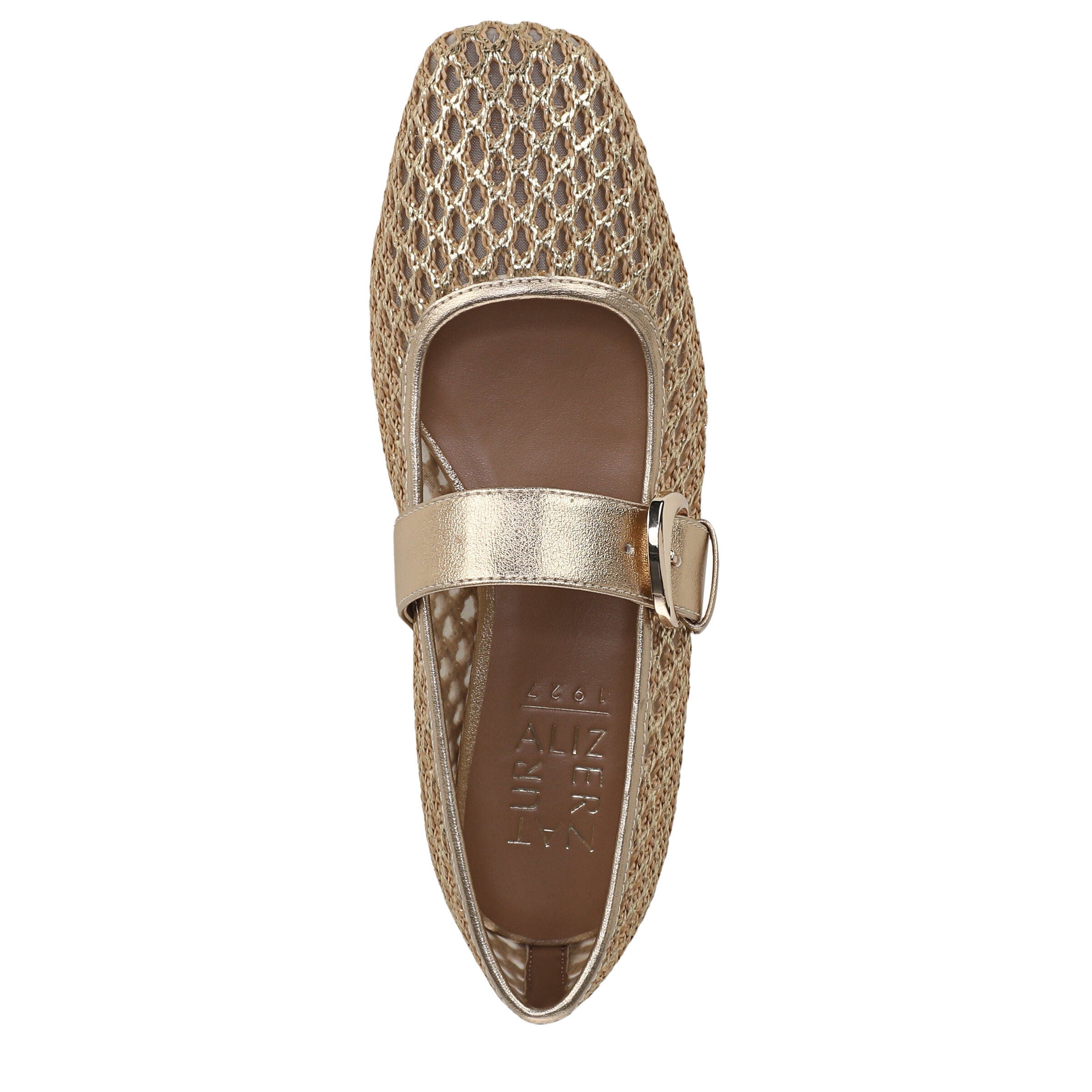 Cosmic Mary Jane Flat, TAN GOLD, alternate image number 6