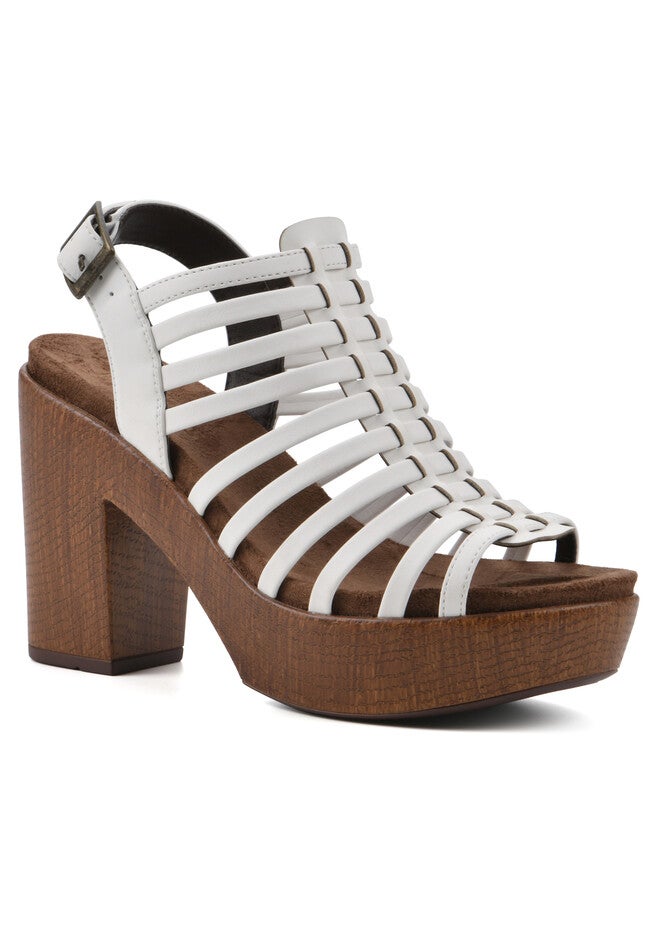 Astonish Dressy Sandal, WHITE SMOOTH, hi-res image number 0