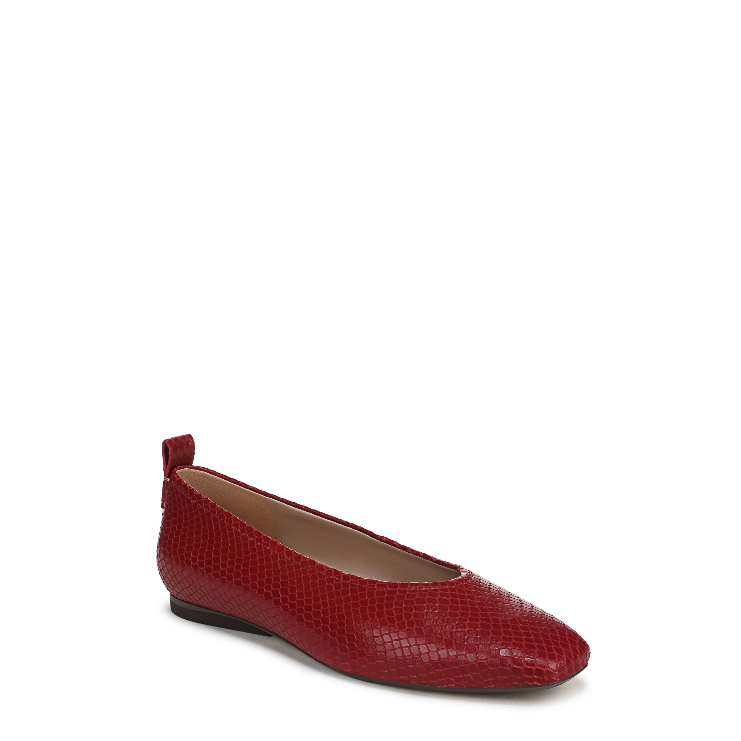27 EDIT Carla Ballet Flat, HEARTS FLAME RED, hi-res image number 0