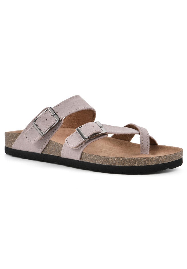 Gracie Casual Sandal, LIGHT LAVENDER SUEDE, hi-res image number 0