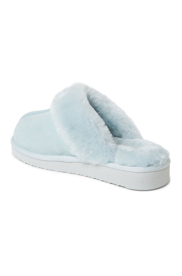 Sydney Genuine Shearling Scuff Slipper, , on-hover image number null