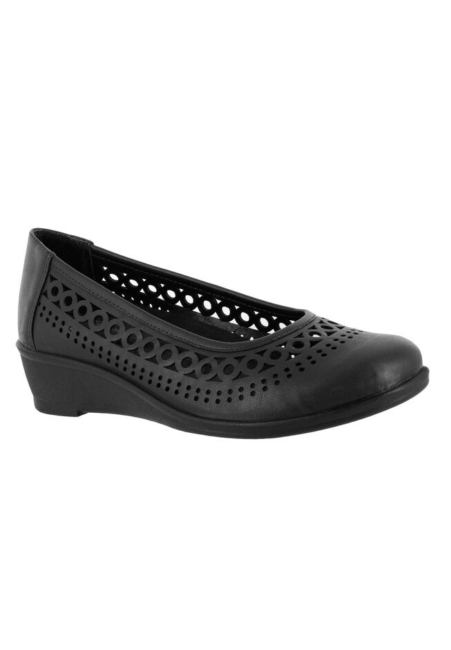 Mavis Slip-Ons by Easy Street®, BLACK, hi-res image number 0