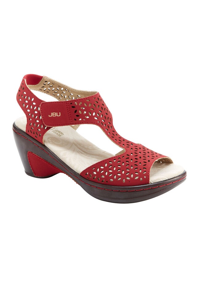 Chloe Sandals by JBU®, RED, hi-res image number 0