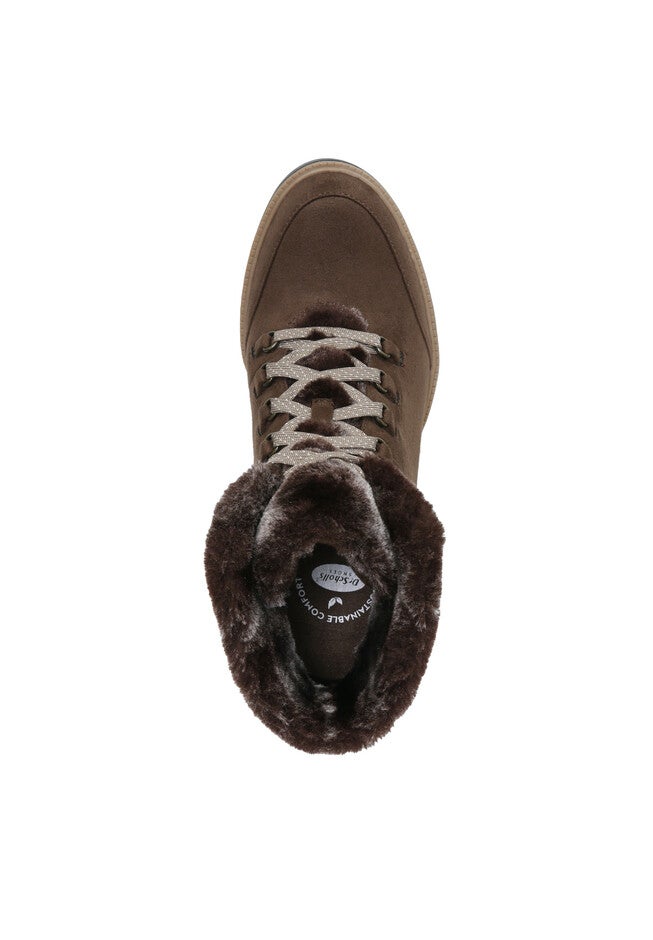 Furry Hiker Wedge Bootie, , alternate image number 5