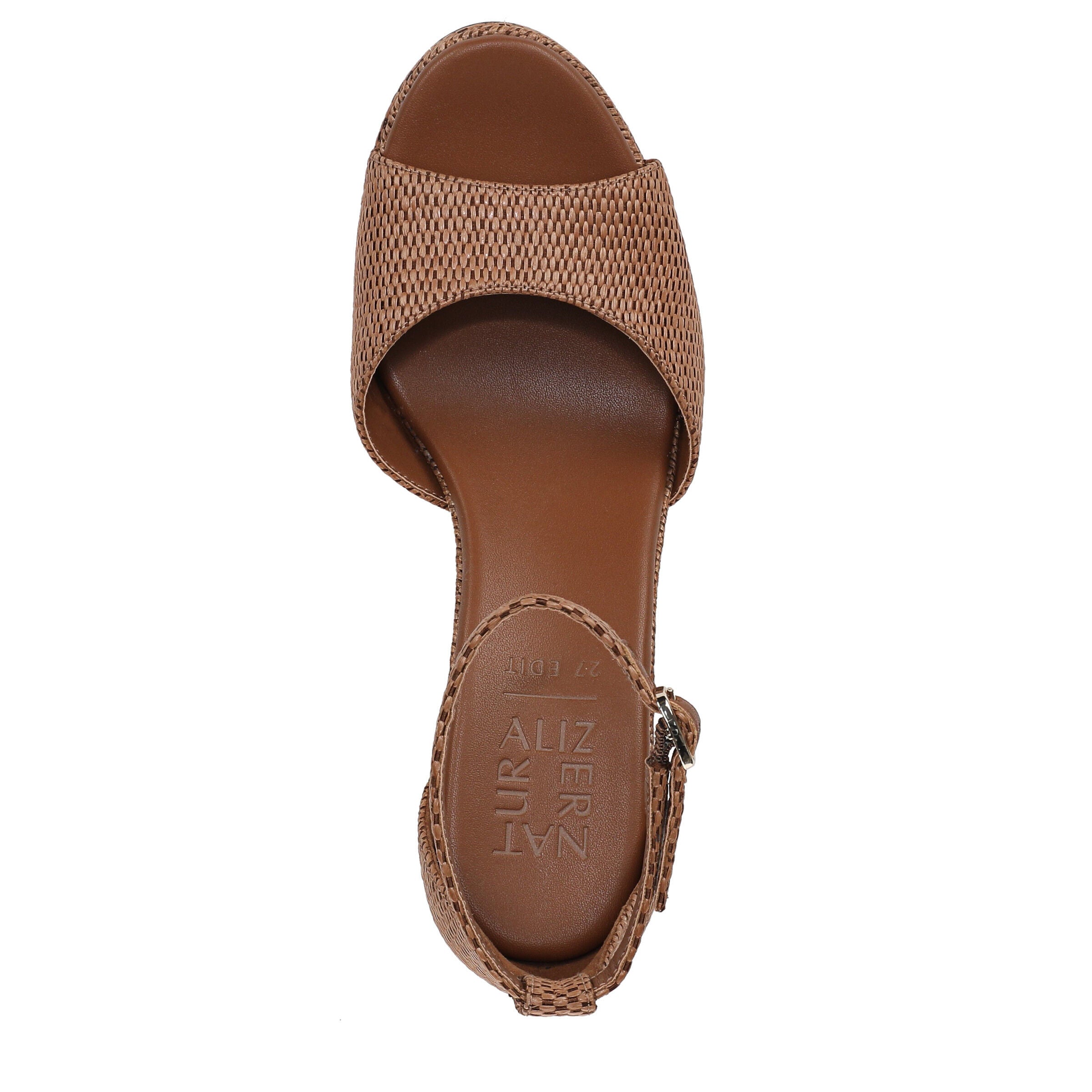 27 EDIT Delphie Dress Sandal, WALNUT WAKE, alternate image number 6