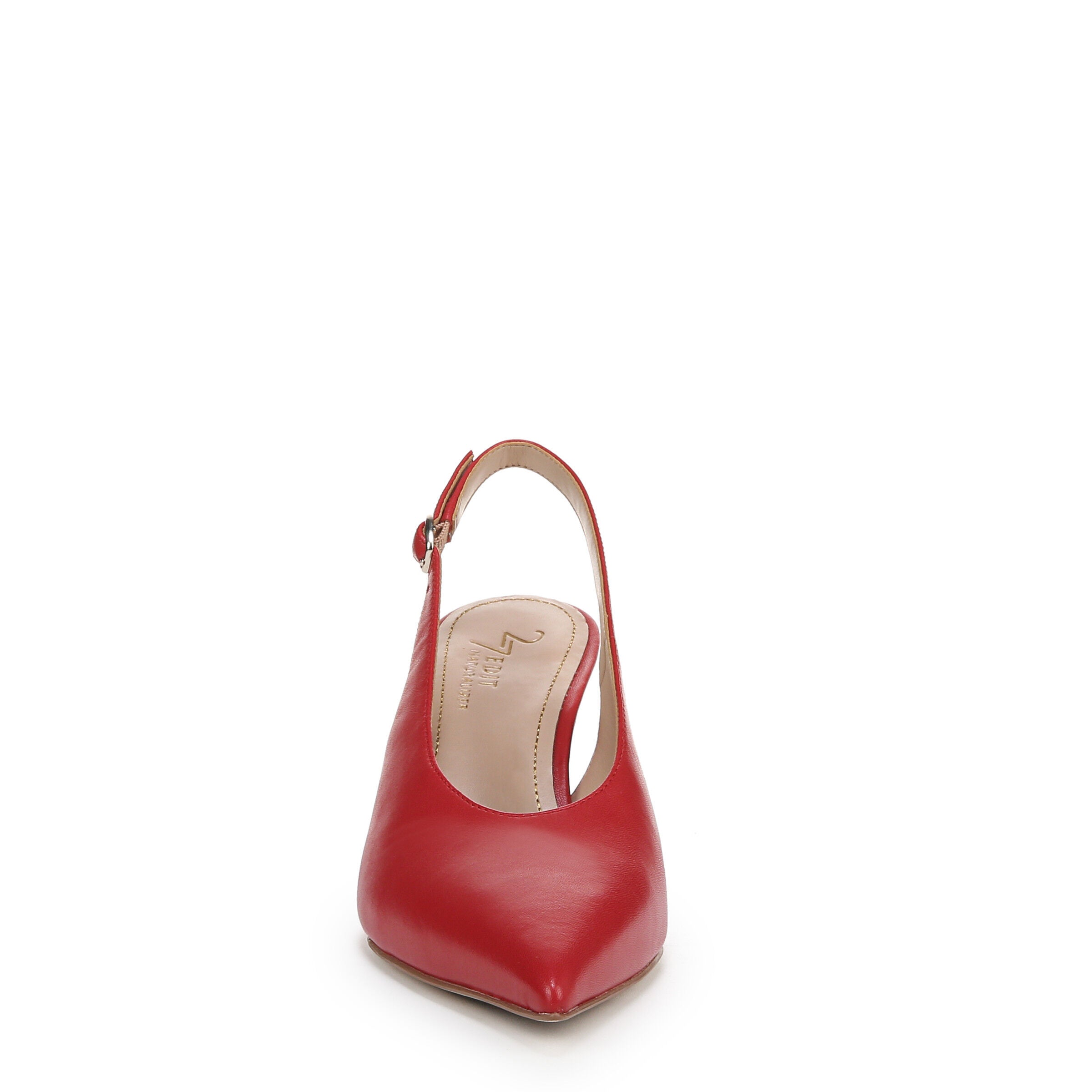 27 EDIT Elaine Slingback Dress Shoe, CRIMSON RED, alternate image number 4