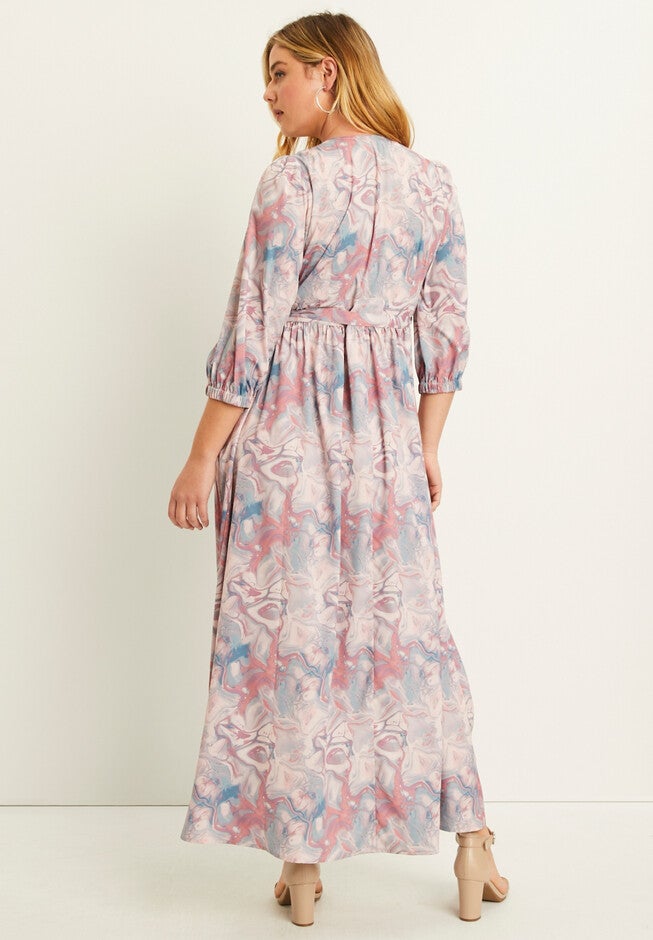 Wrap Maxi Dress, , on-hover image number 1