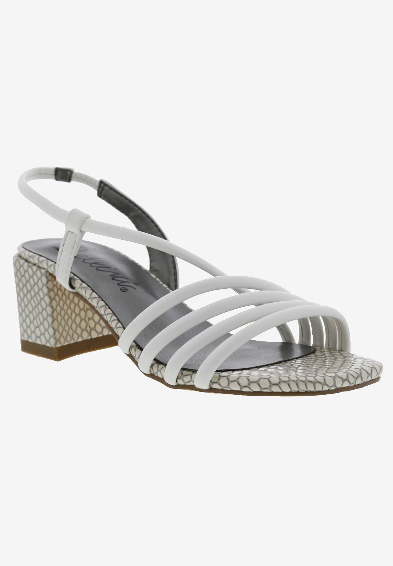 Fling Sandal, WHITE CROC COMBO, hi-res image number 0