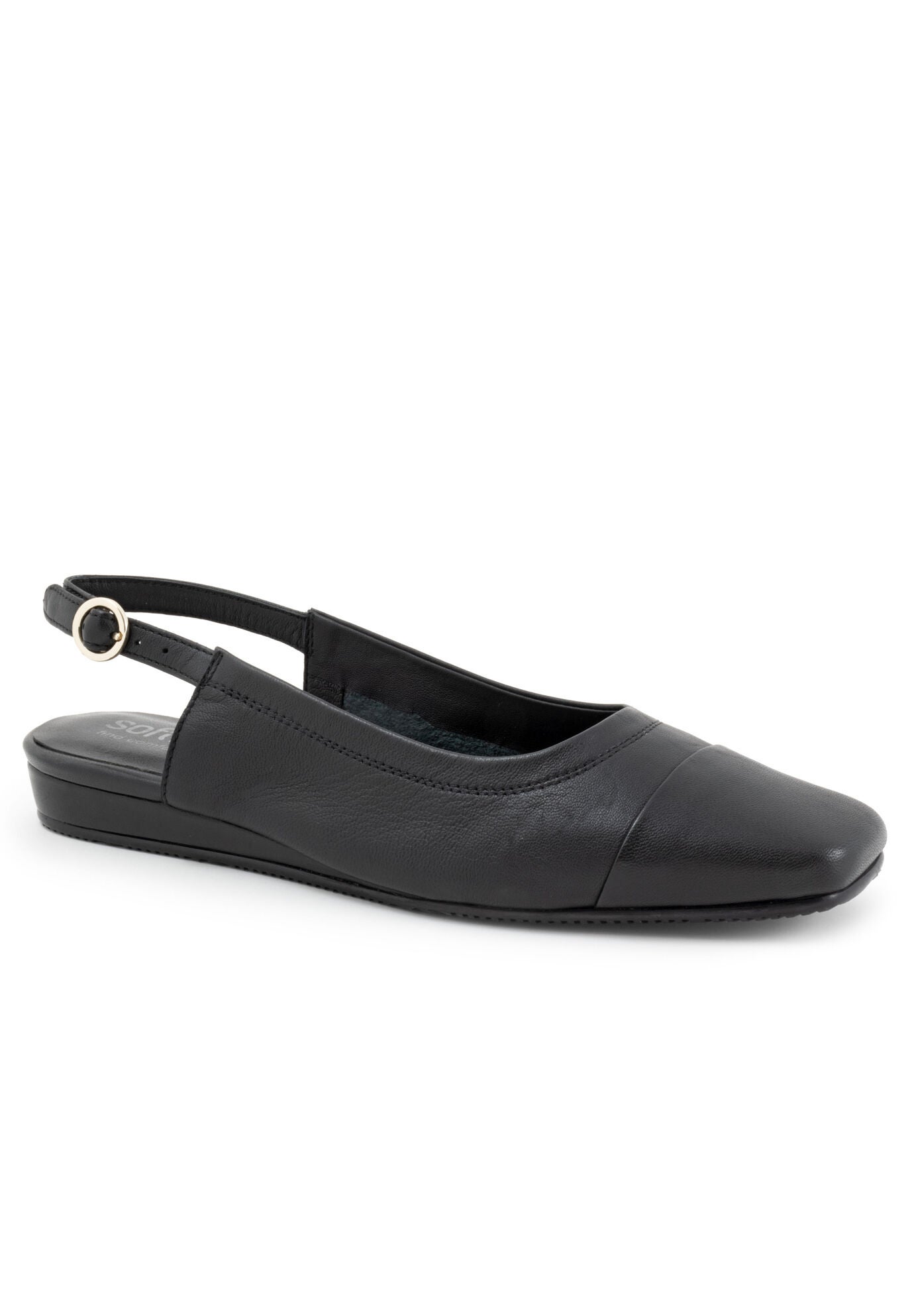 Vittoria Sling Back Flat, BLACK, hi-res image number 0