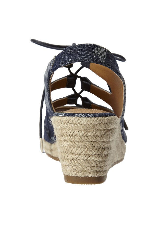 Karina Espadrille Sandals by Comfortview, , on-hover image number null