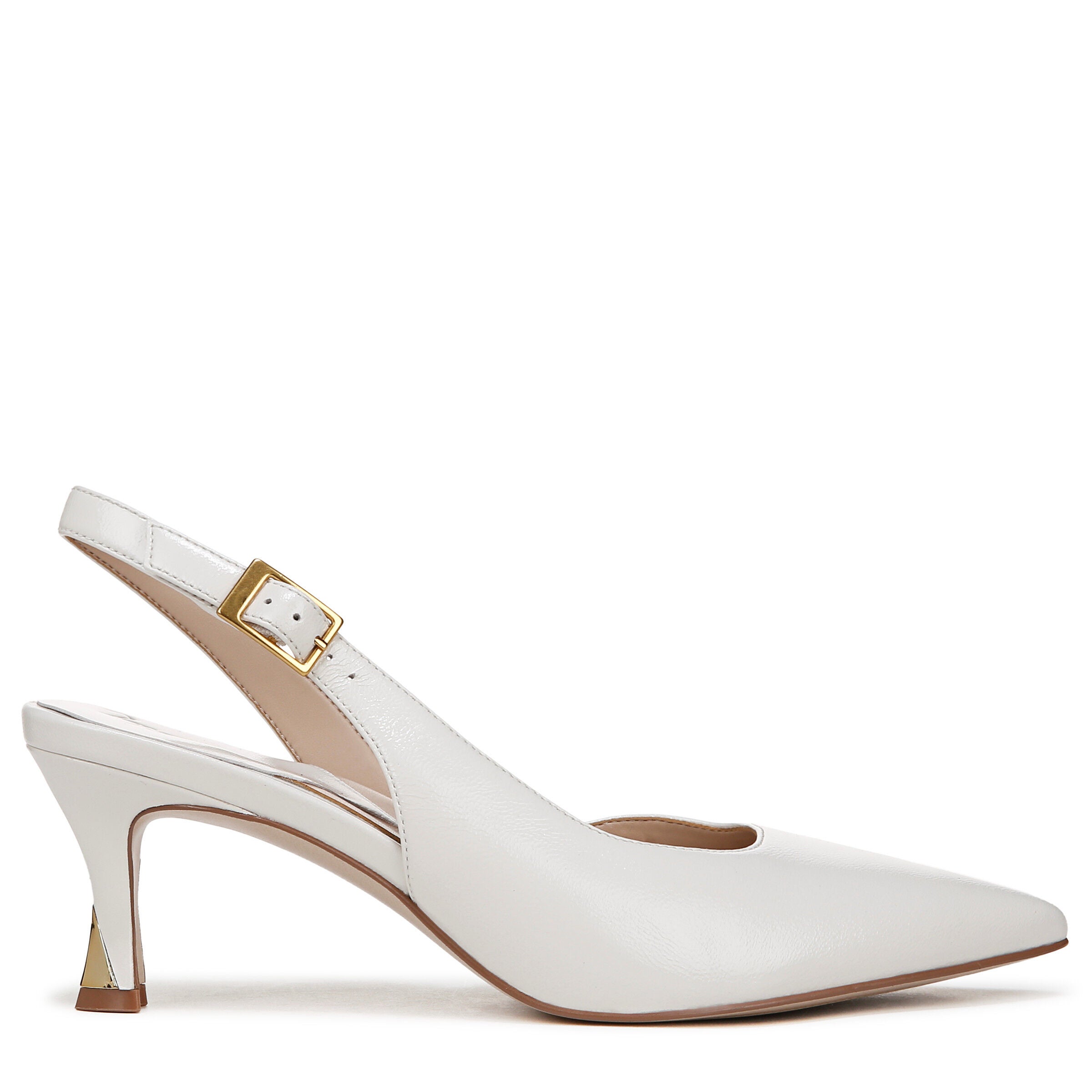 27 EDIT Felicia 4 Slingback Dress Shoe, WARM WHITE, alternate image number 3
