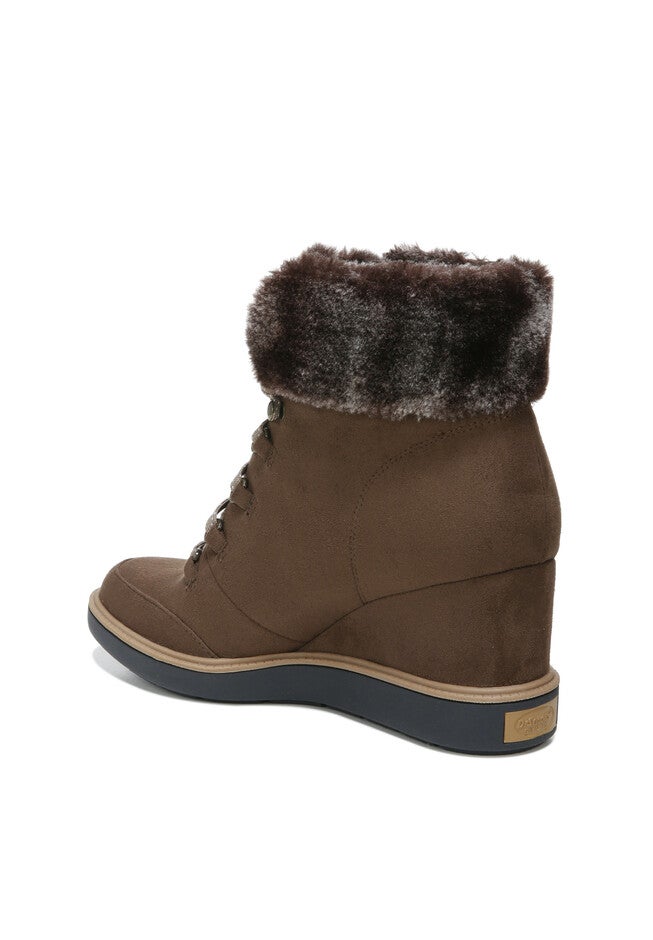 Furry Hiker Wedge Bootie, , alternate image number 7