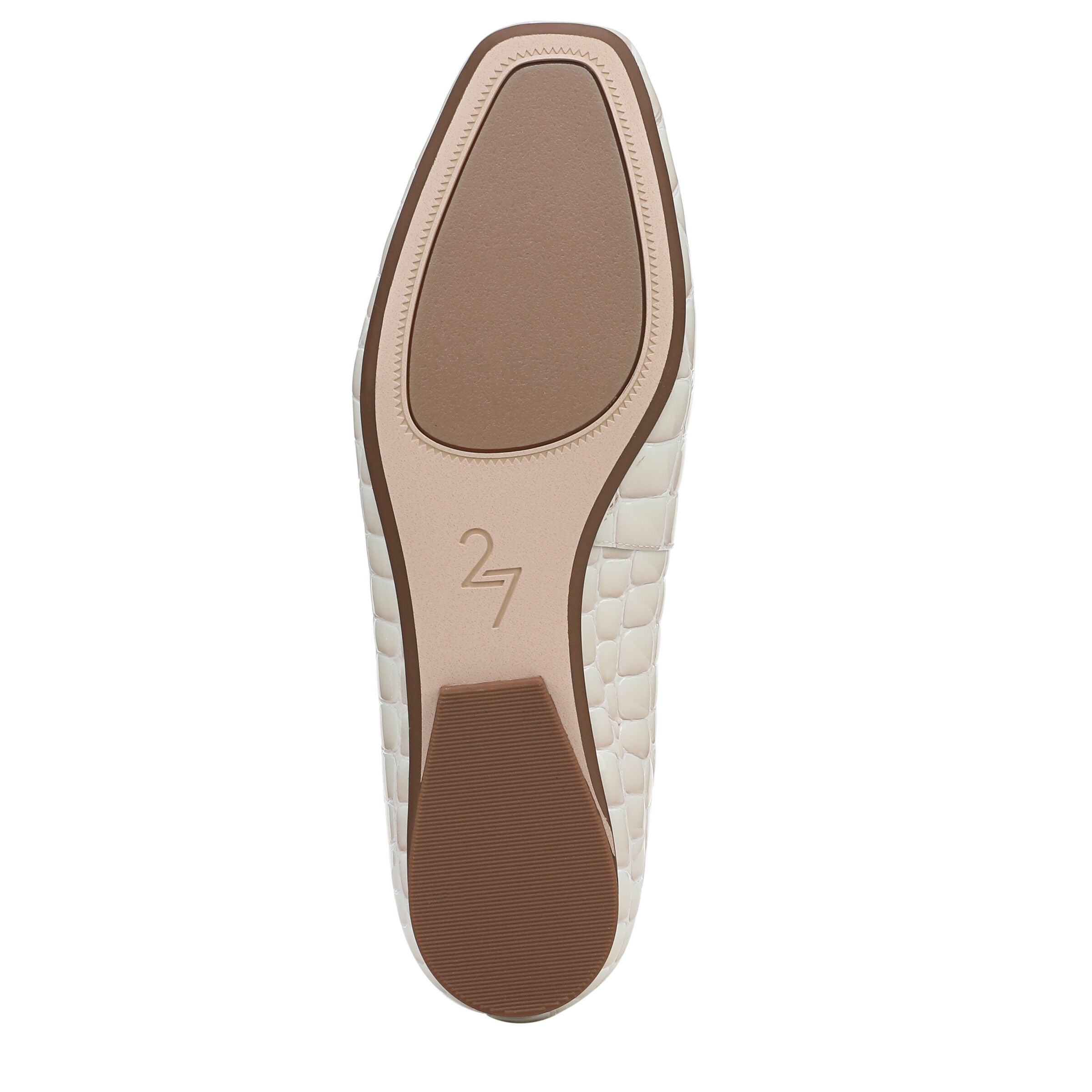 27 EDIT Carla Ballet Flat, WARM WHITE, alternate image number 7