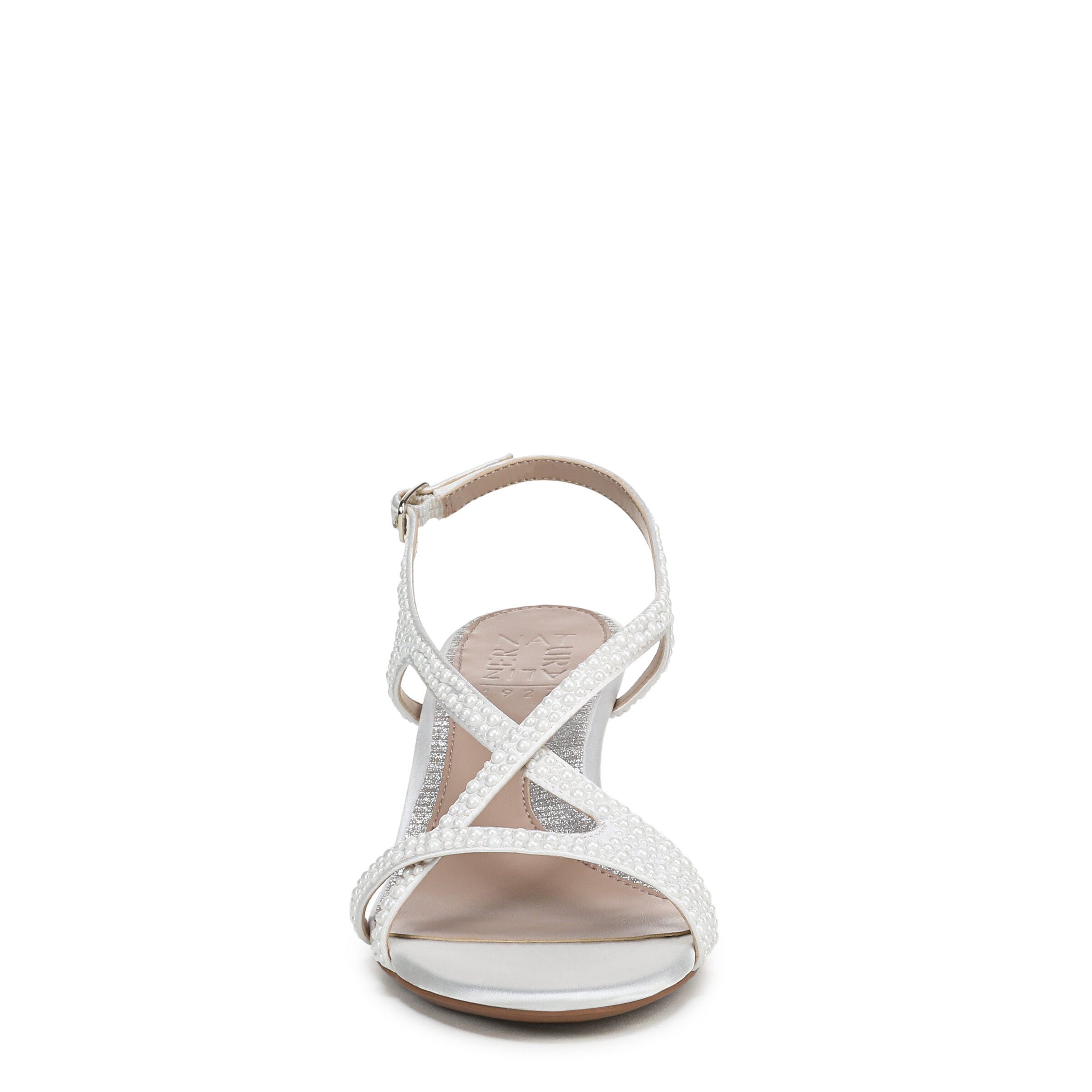 Truly-Pearl Slingback Sandal, SILK WHITE, alternate image number 4