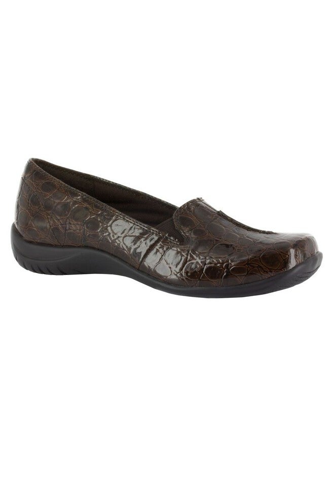 Purpose Slip-on by Easy Street®, BROWN PATENT CROC, hi-res image number null