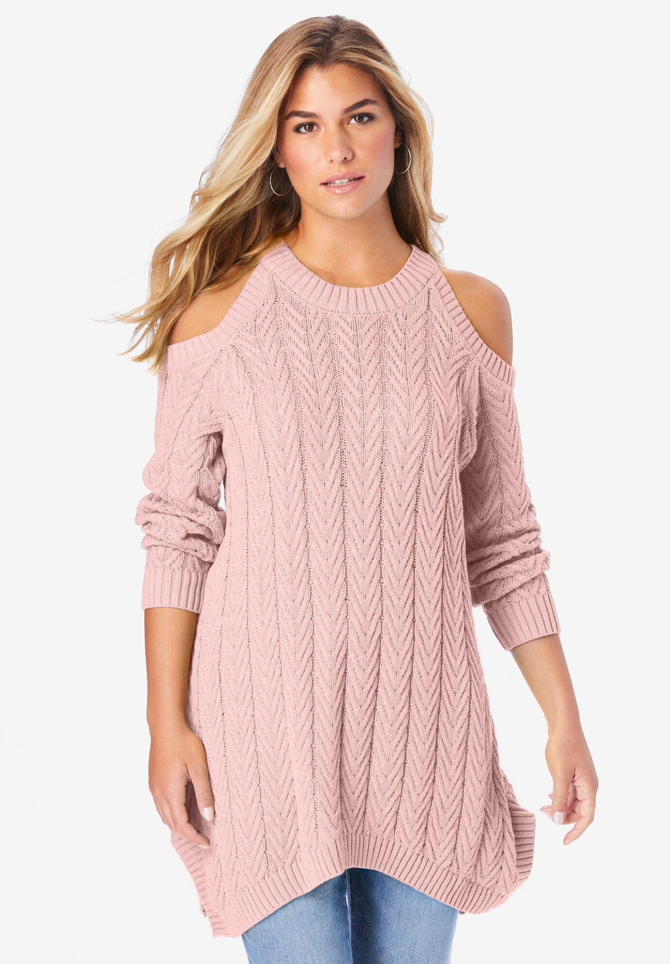 COLD SHOULDER JUMPER