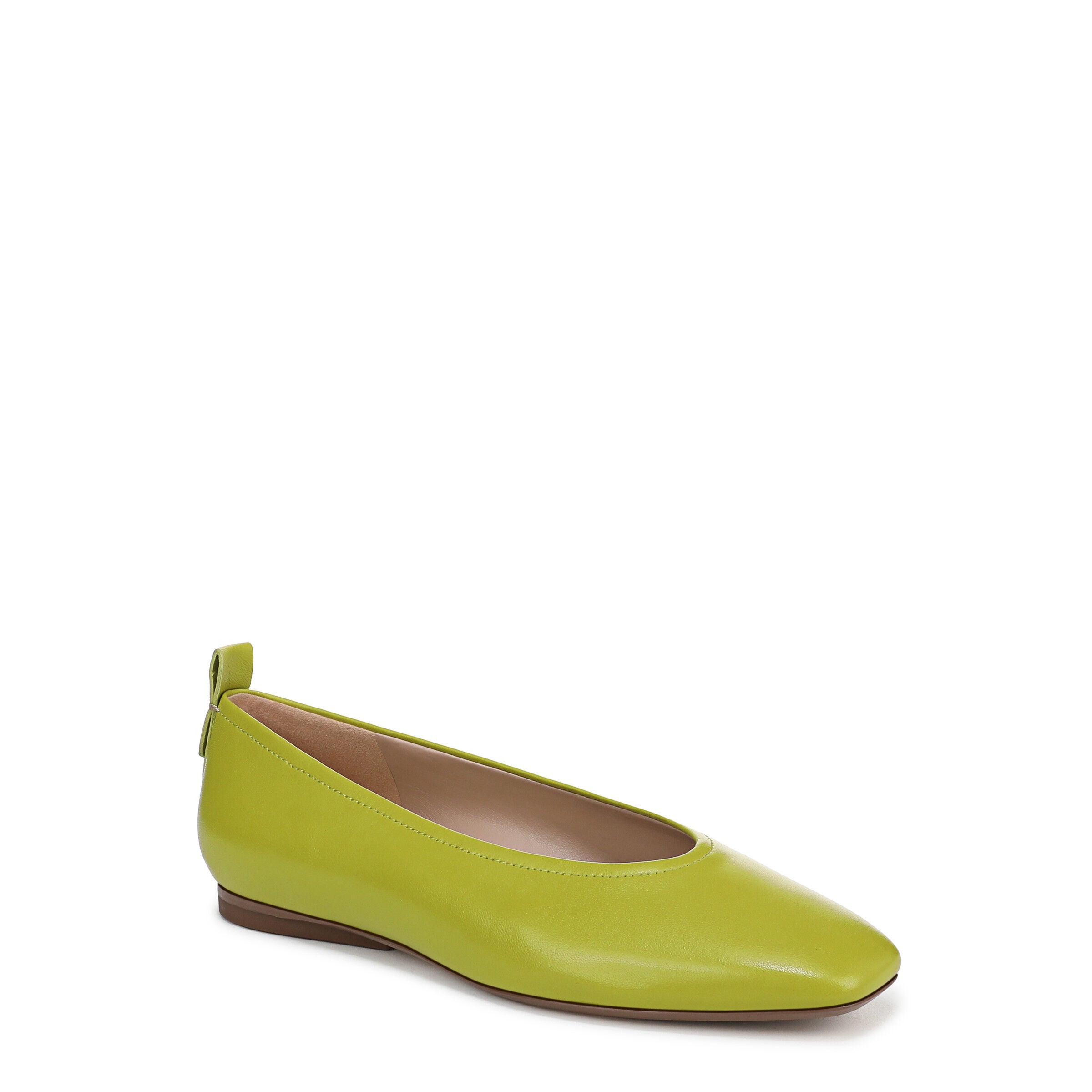 27 EDIT Carla Ballet Flat, CHARTREUSE GREEN, hi-res image number 0