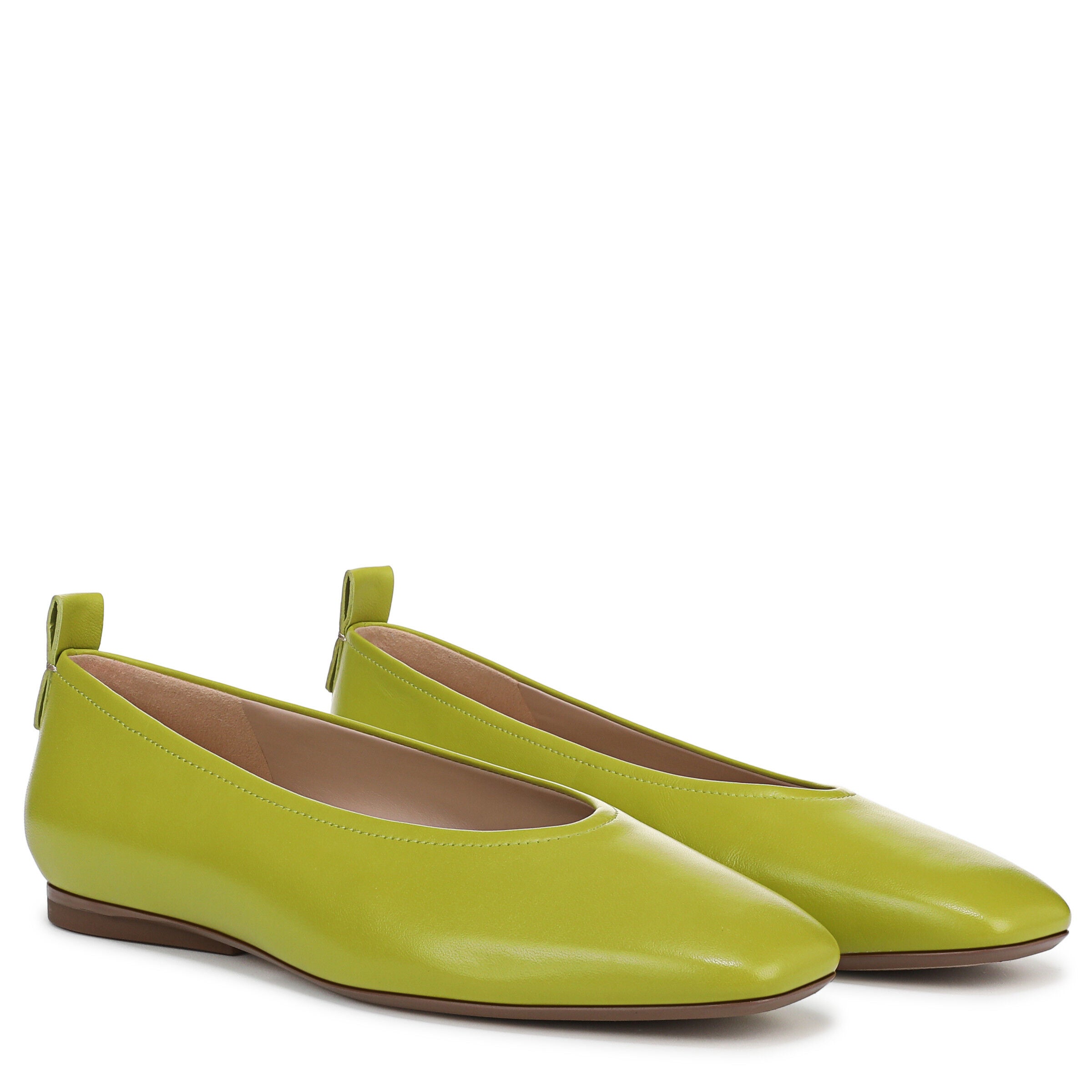 27 EDIT Carla Ballet Flat, CHARTREUSE GREEN, alternate image number 2