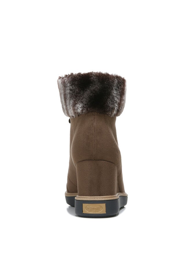 Furry Hiker Wedge Bootie, , on-hover image number 1