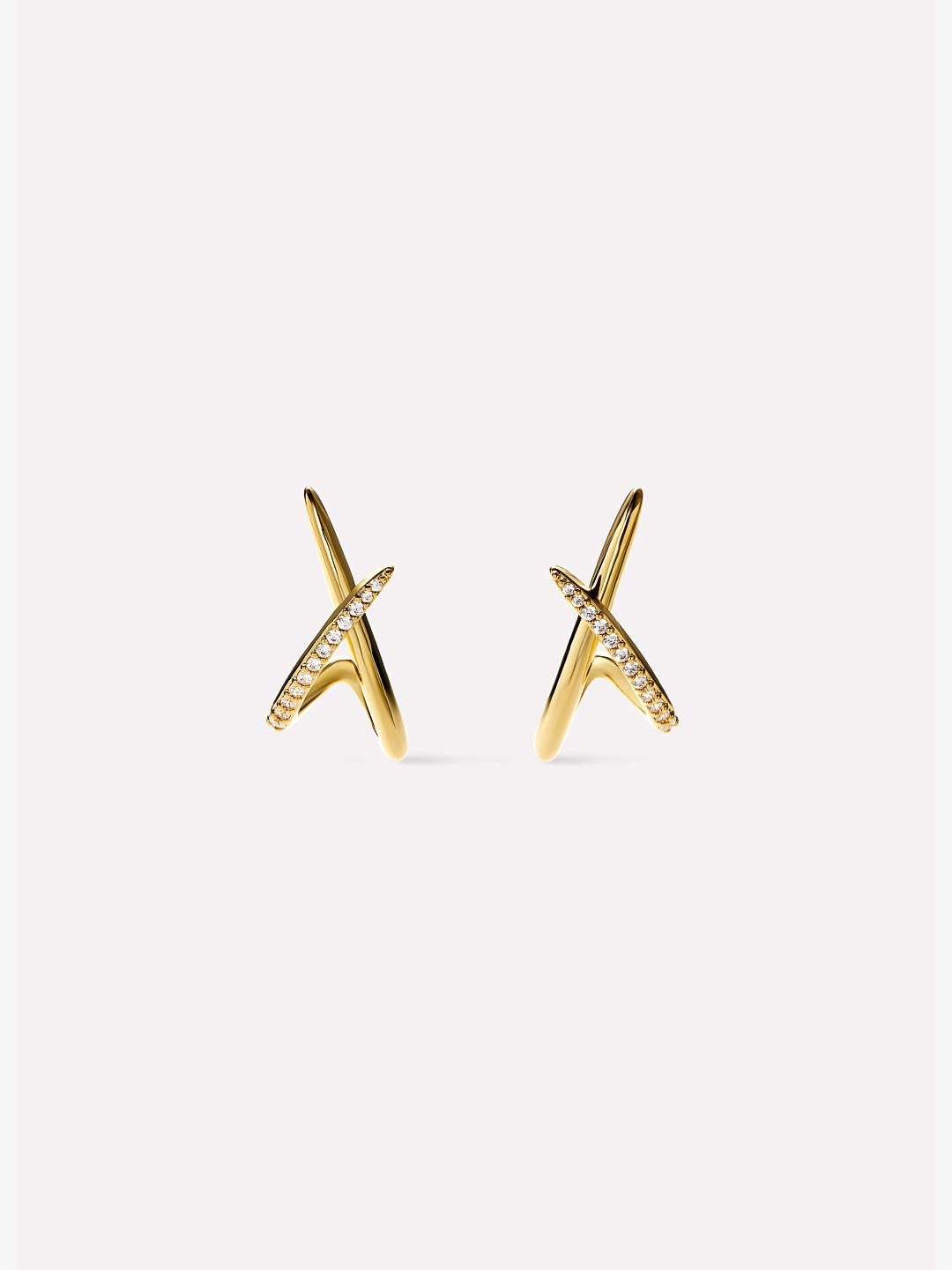 Sloane Stud Earrings, PAVE, hi-res image number 0