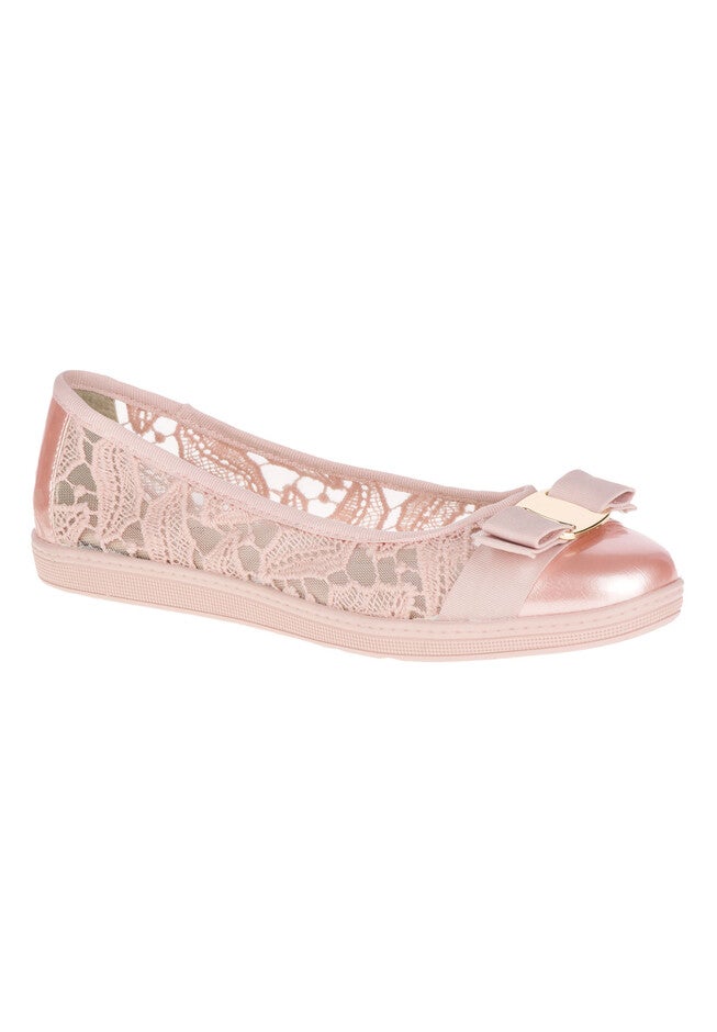 Fagan Flats by Soft Style®, ROSE CLOUD PATENT, hi-res image number 0