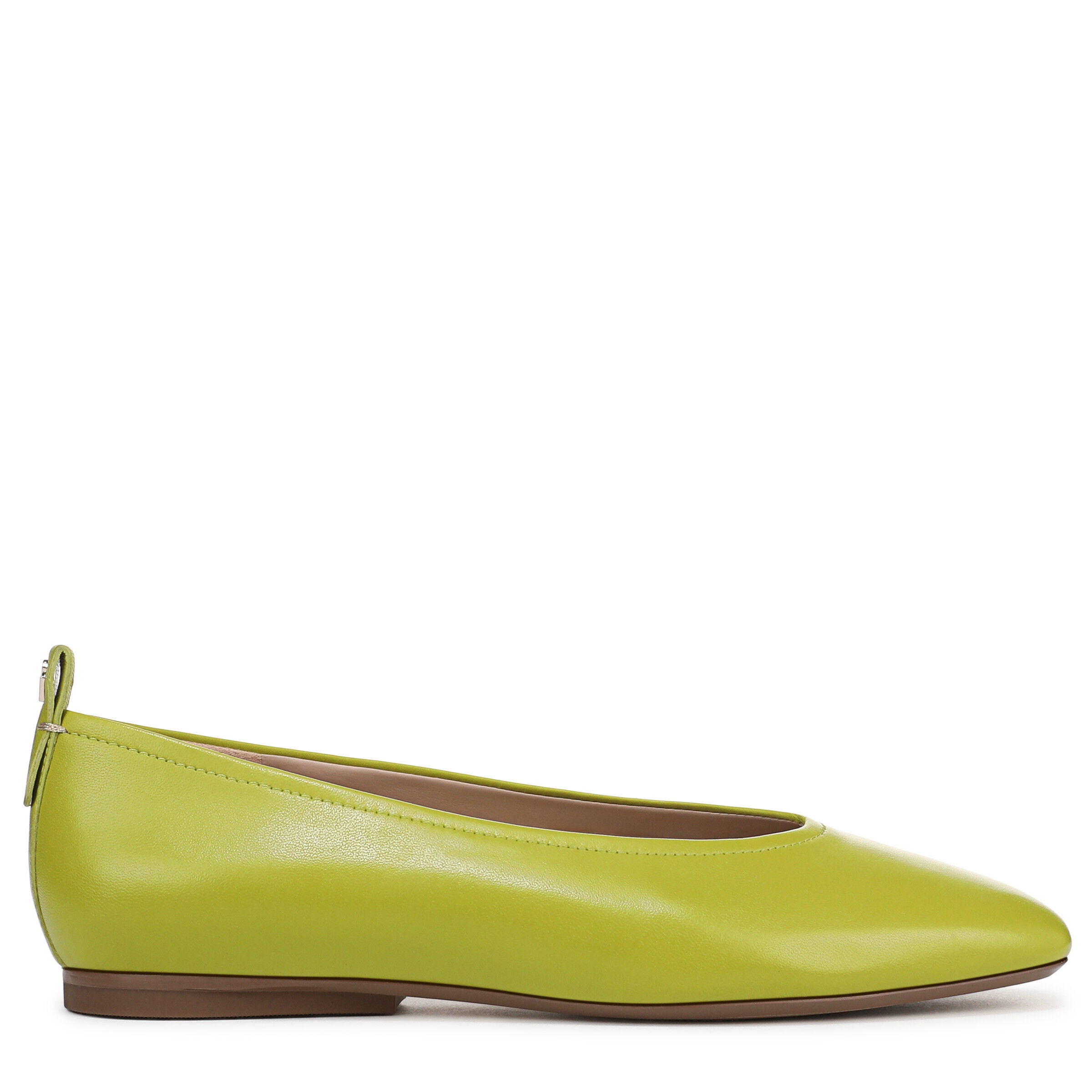 27 EDIT Carla Ballet Flat, CHARTREUSE GREEN, alternate image number 3