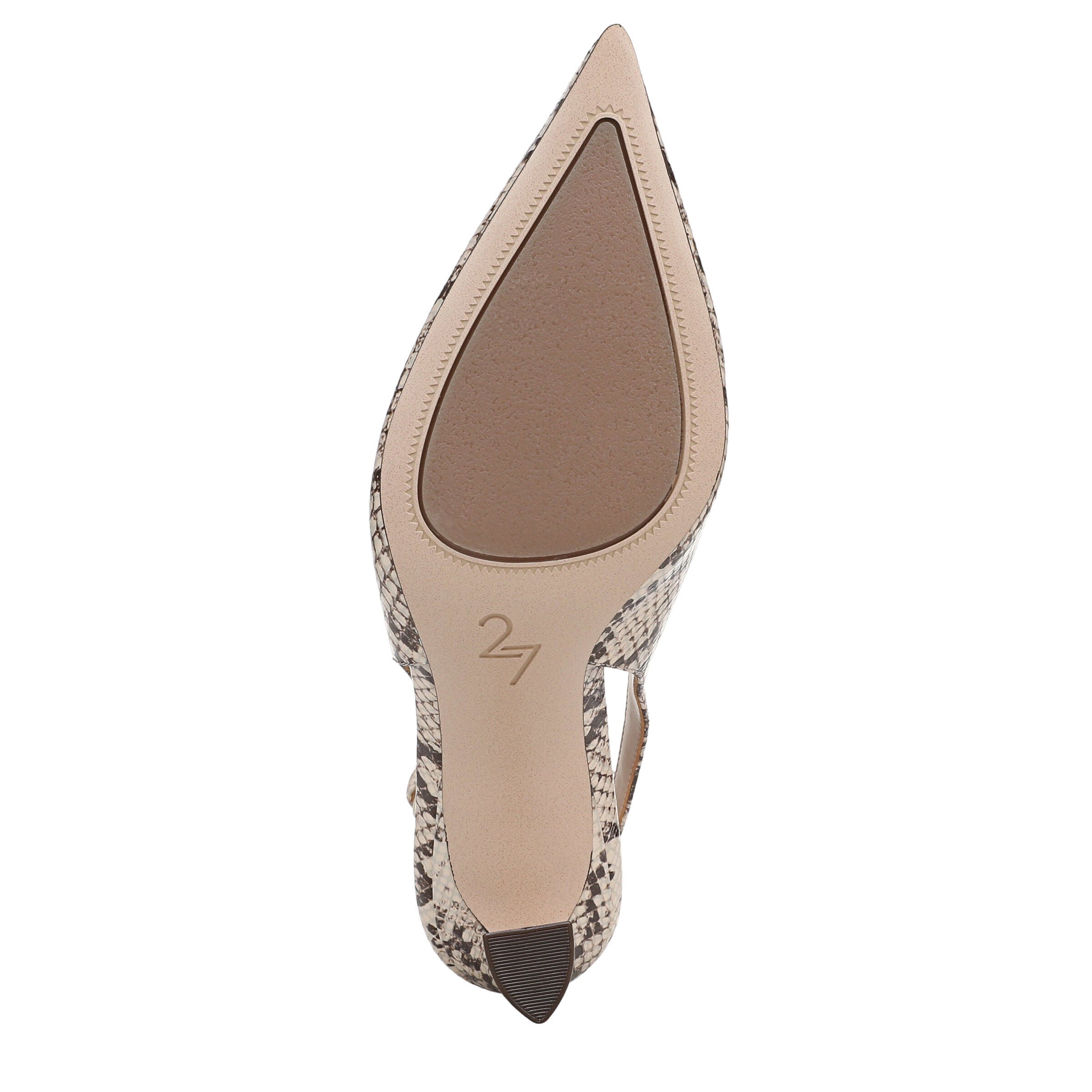 27 EDIT Elaine Slingback Dress Shoe, BEIGE MULTI, alternate image number 7