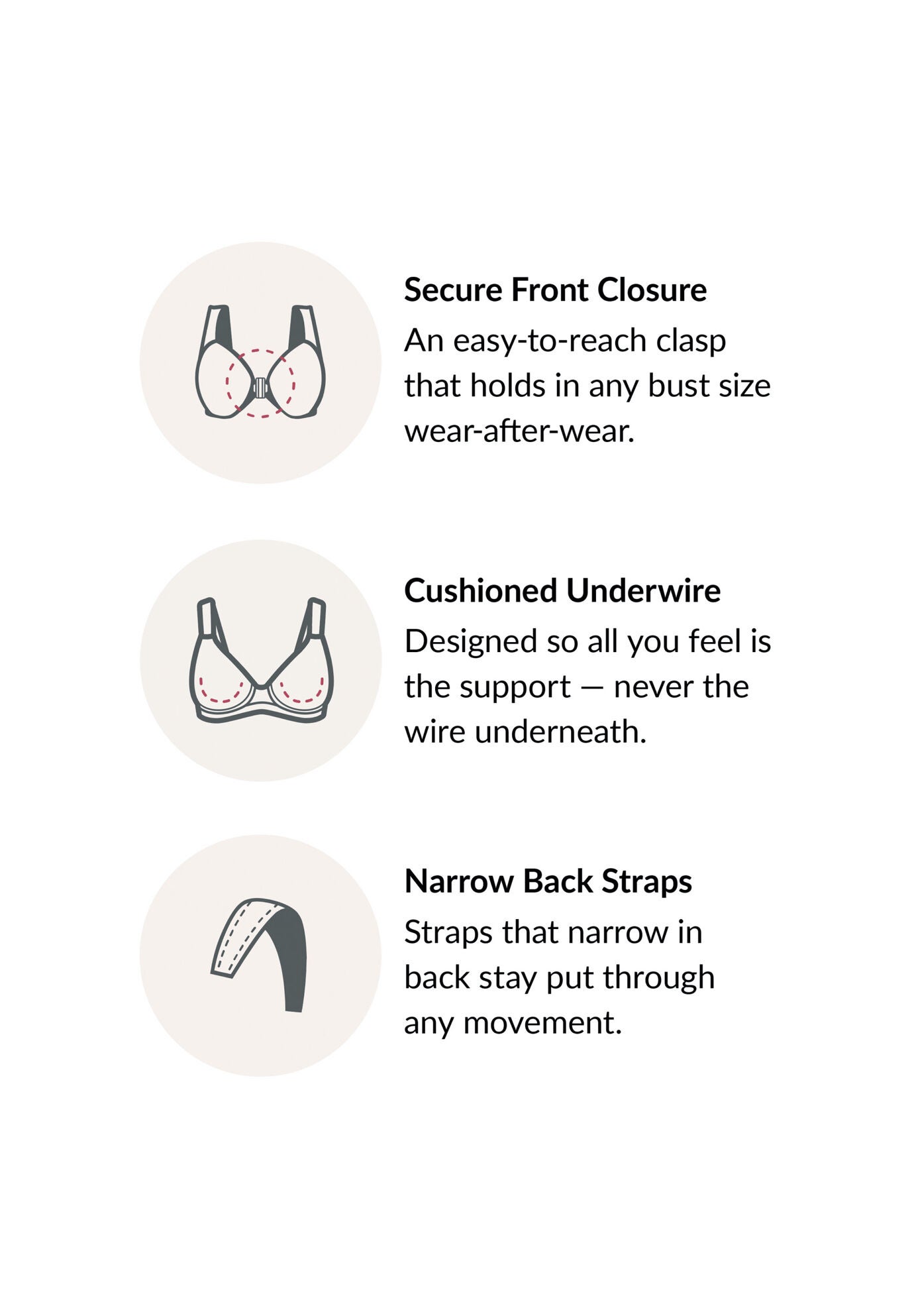 Full Figure Plus Size Lacey T-Back Front-Close WonderWire Bra Underwire 9246 | Eloquii