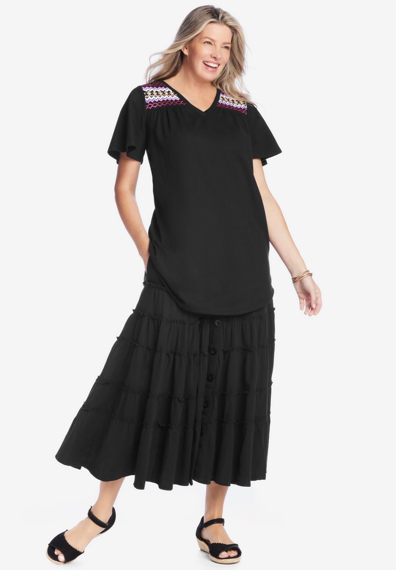 Gauze Skirt, , alternate image number 2