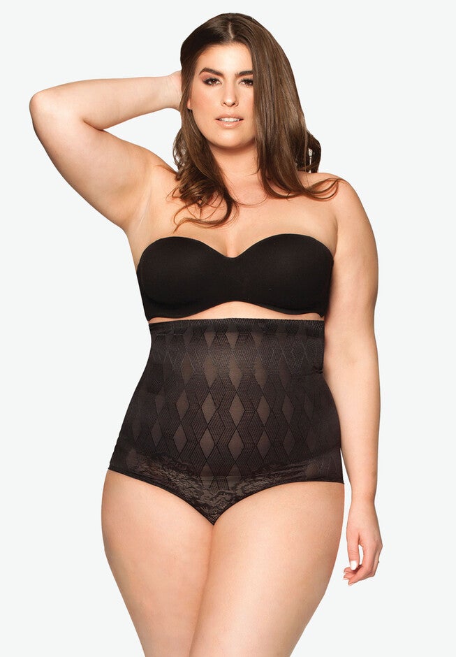 The Icone High Waist Panty by Body Hush®, BLACK, hi-res image number 0