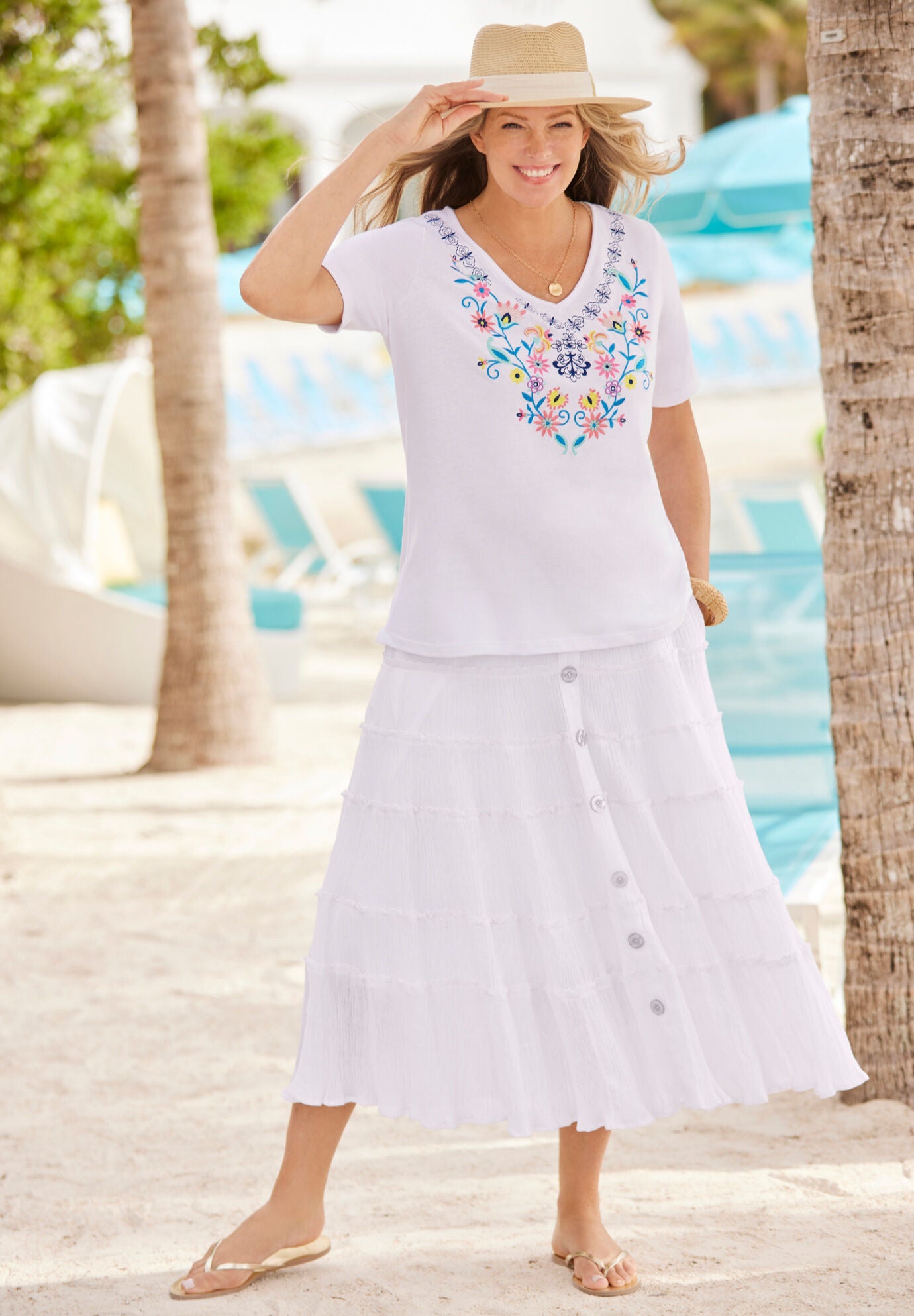 Gauze Skirt, , alternate image number 3