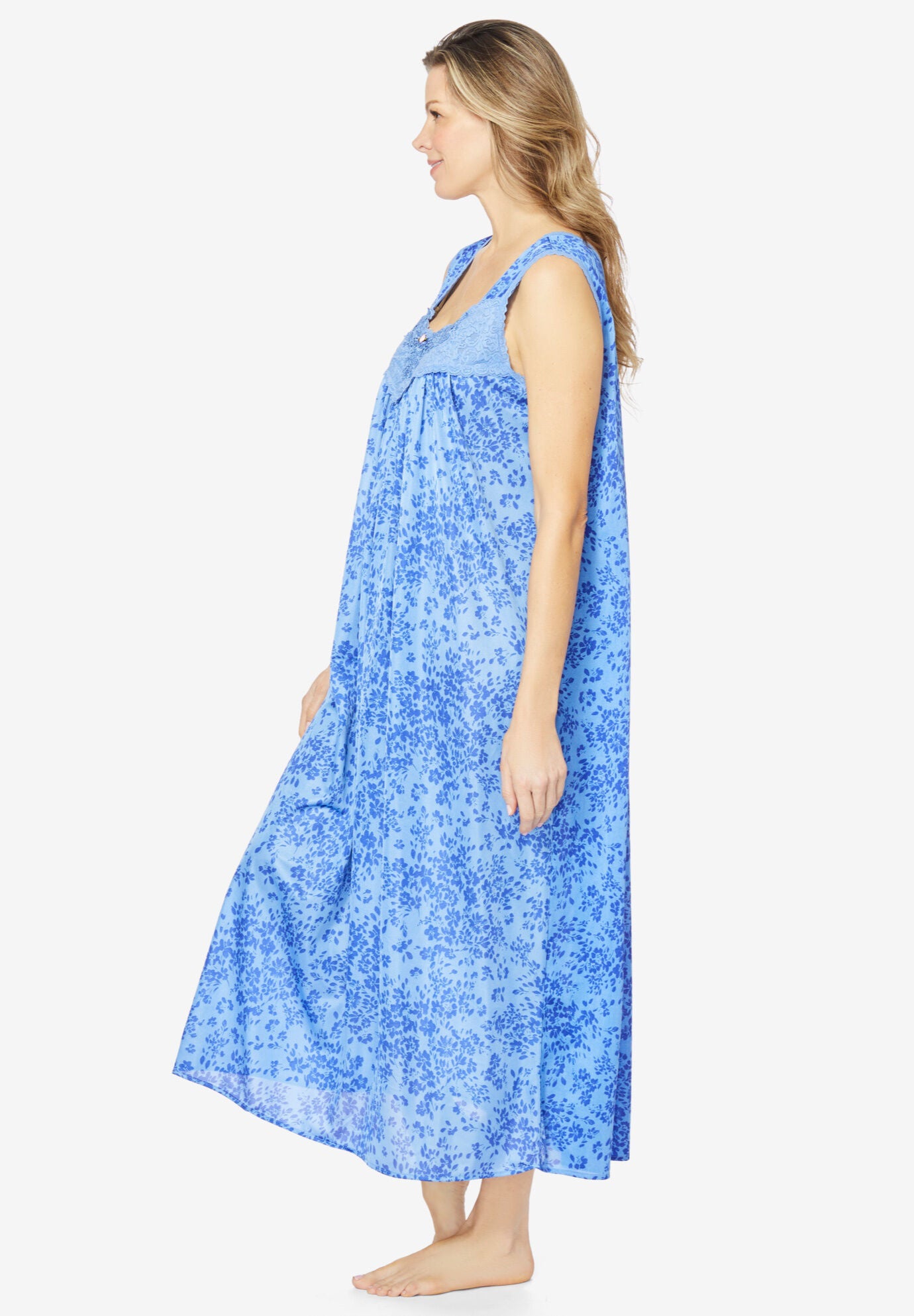 Long tricot nightgowns hot sale